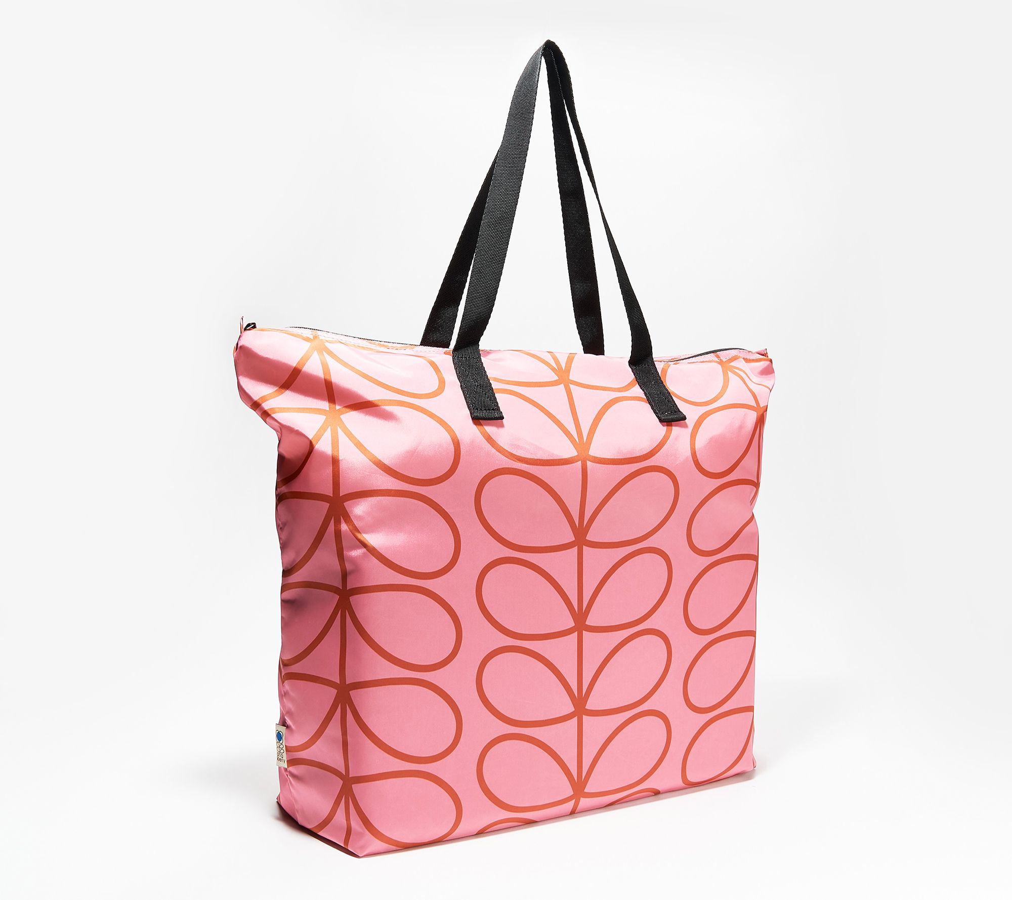 As Is Orla Kiely Pack_Away Small and Large Tote - Set of 2 