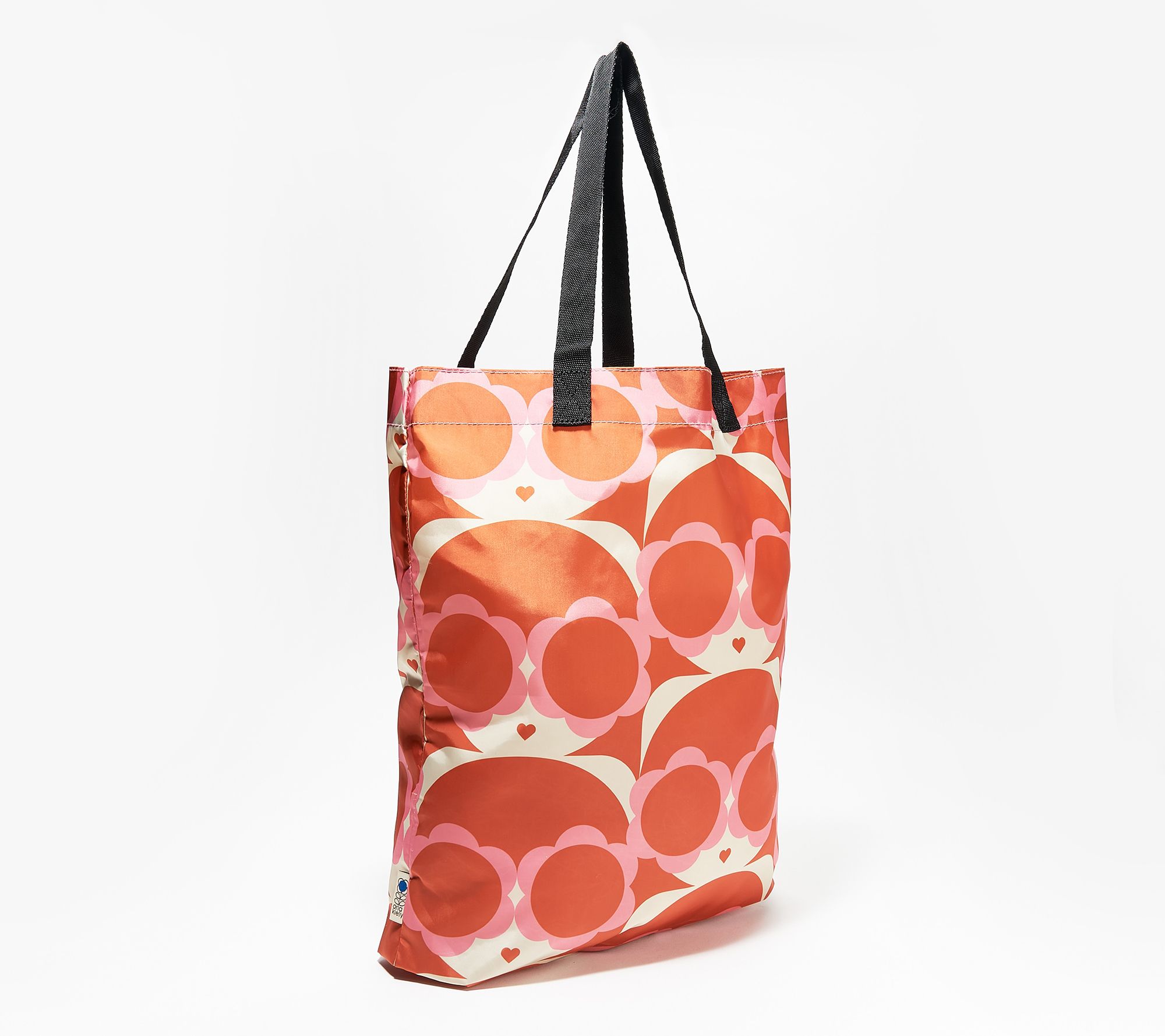 "As Is" Orla Kiely Pack_Away Small and Large Tote Set of 2