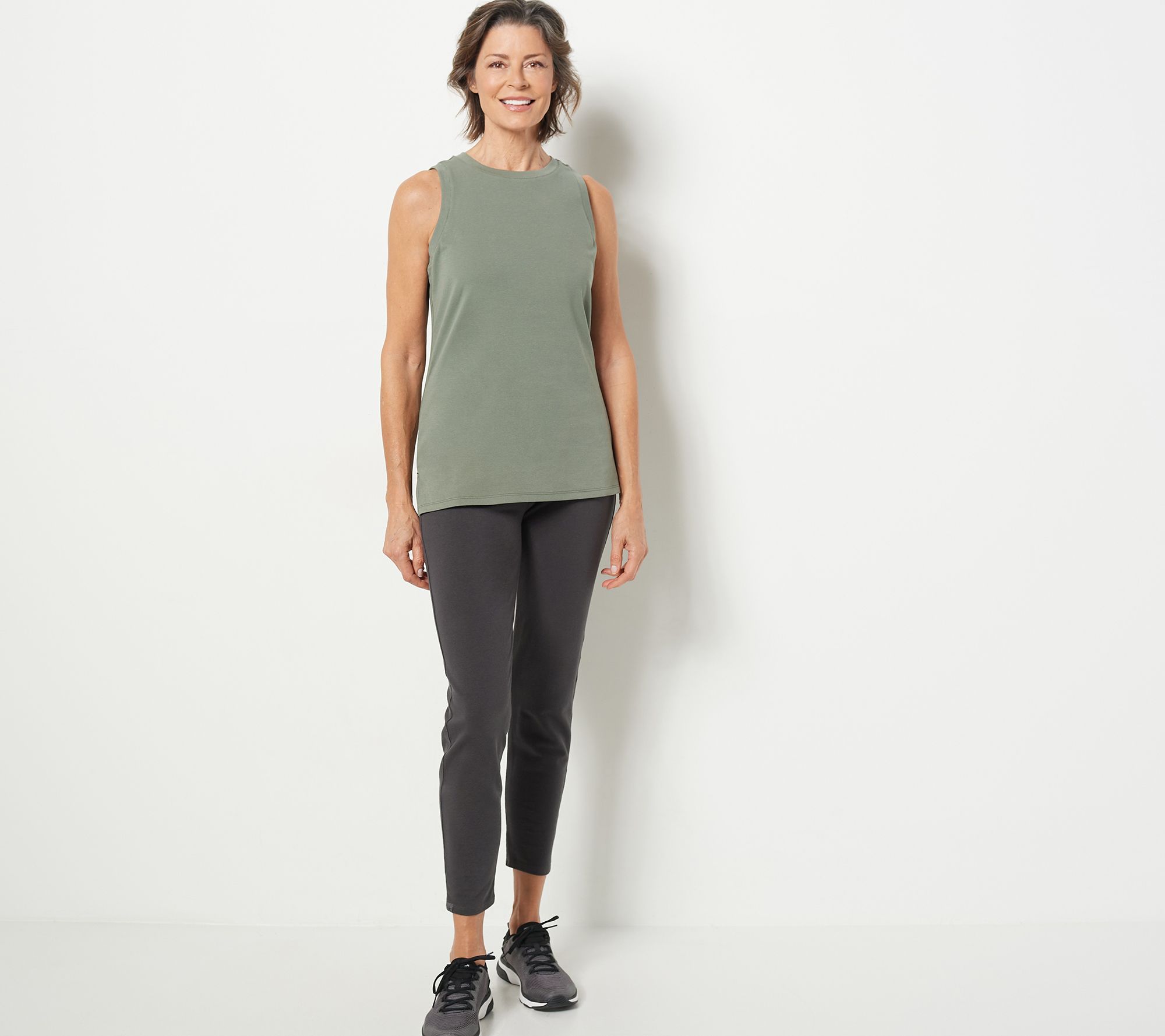 "As Is" zuda 2pack Long & Lean Tank Tops