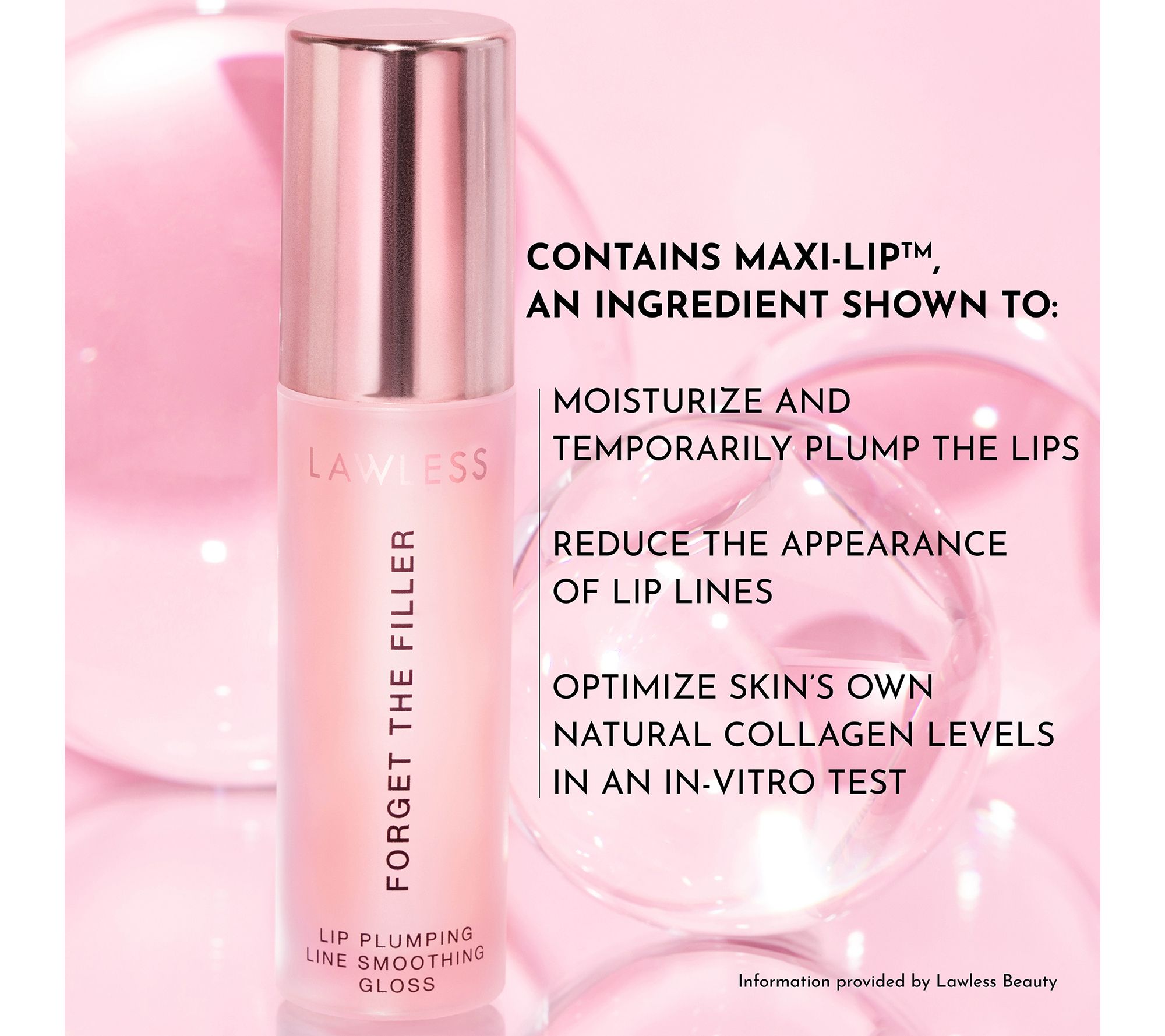 Lawless Beauty Forget the Filler Lip Plumping Trio - QVC.com