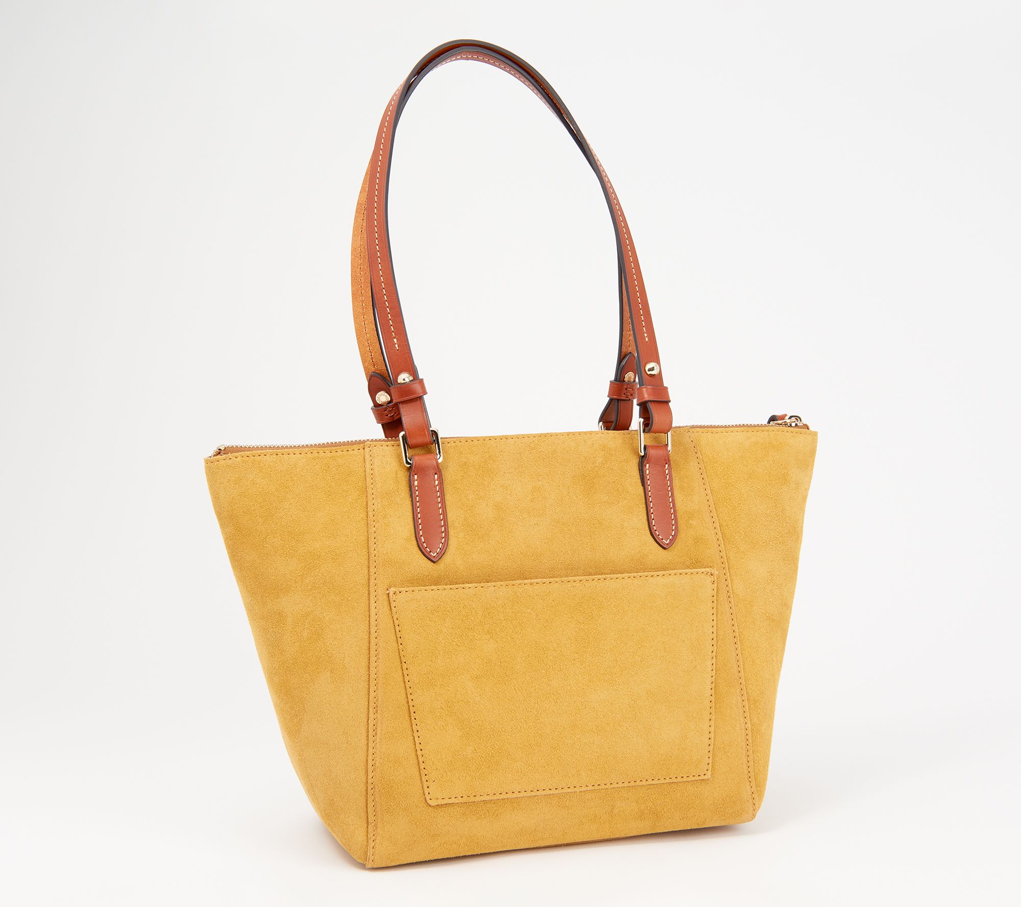 "As Is" Dooney & Bourke Suede Maxine Tote