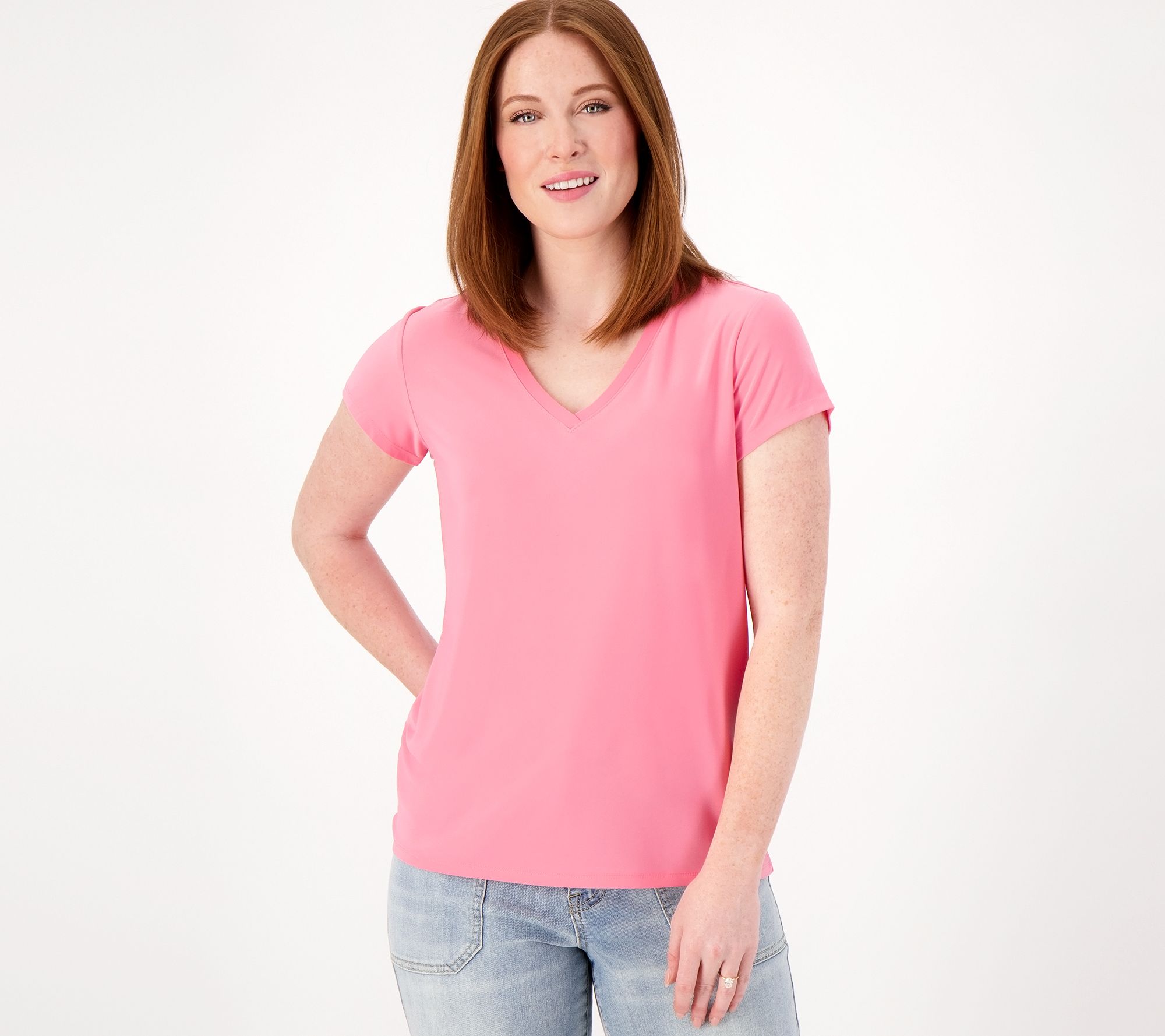 "As Is" Attitudes by Renee Como Jersey Short Sleeve Tee