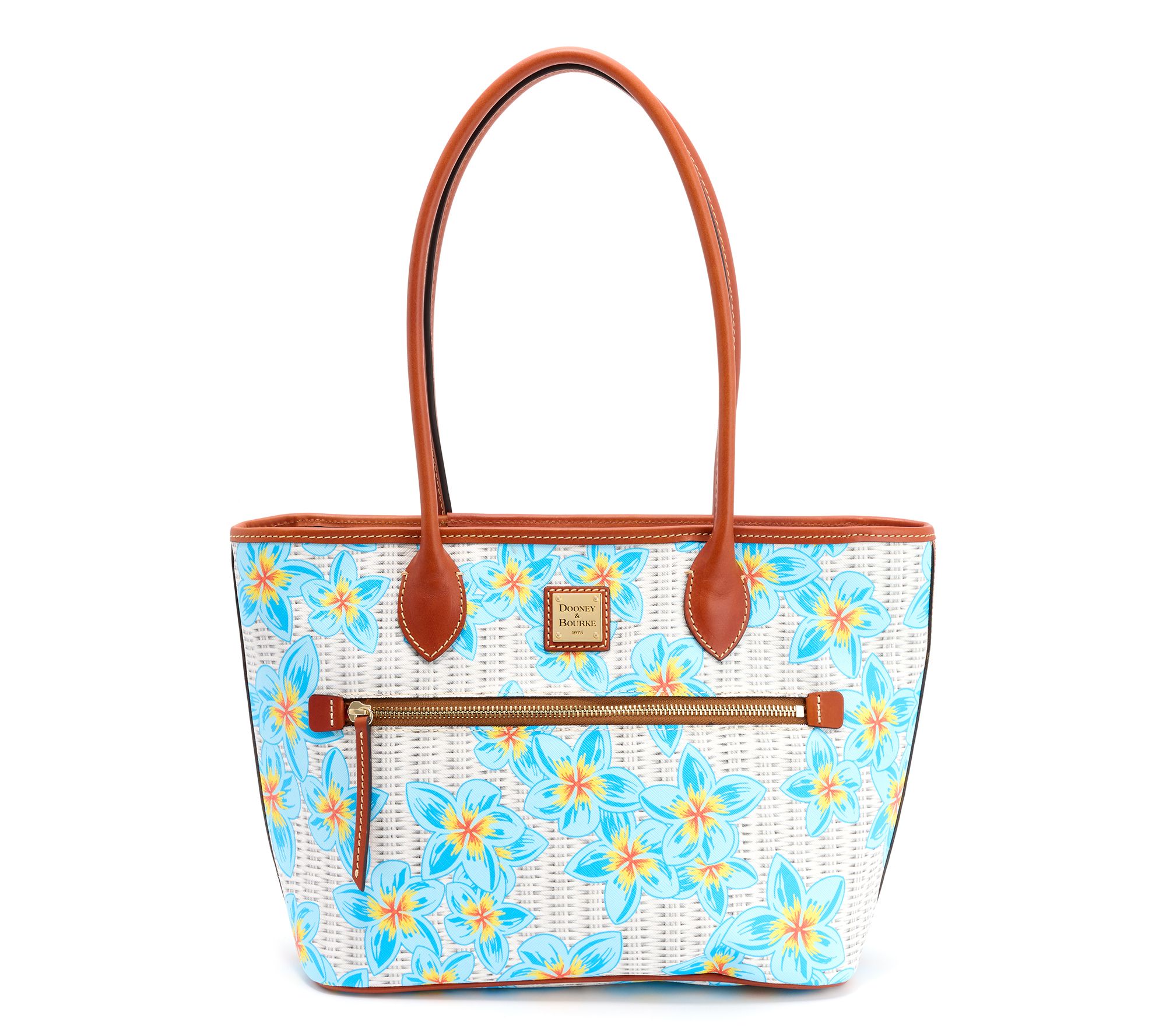Dooney & Bourke Coated Cotton Plumeria Tote