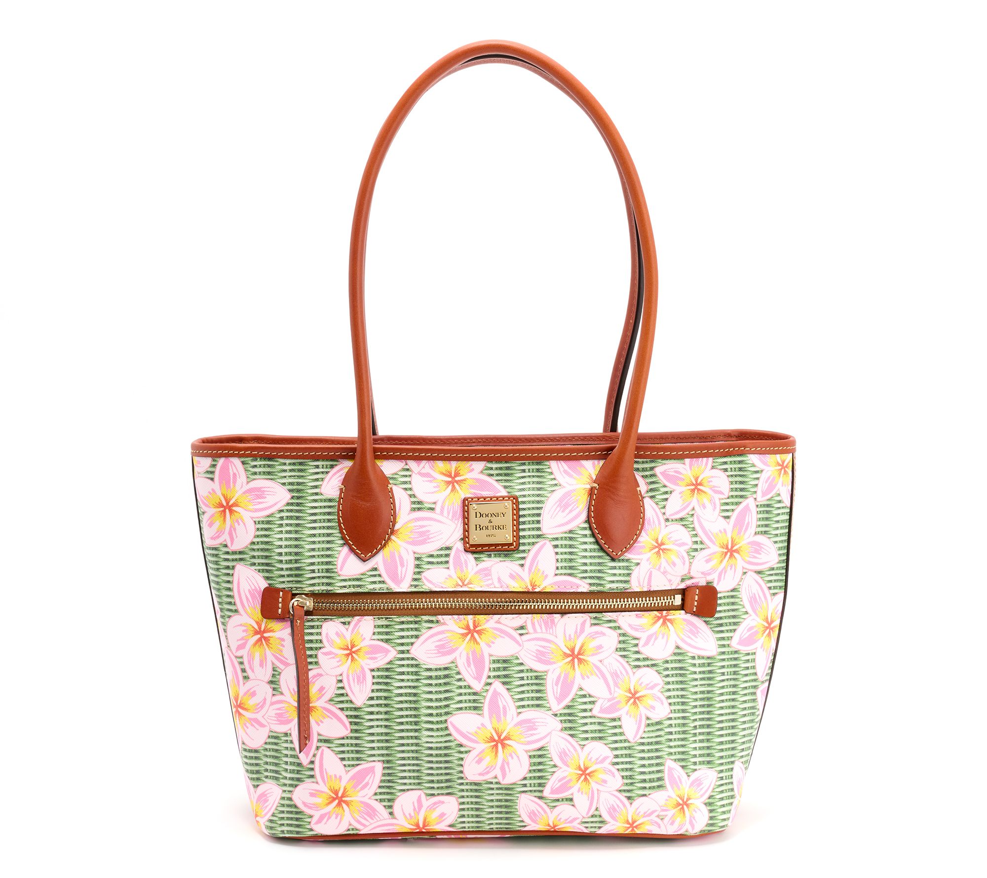 Dooney & Bourke Coated Cotton Plumeria Tote