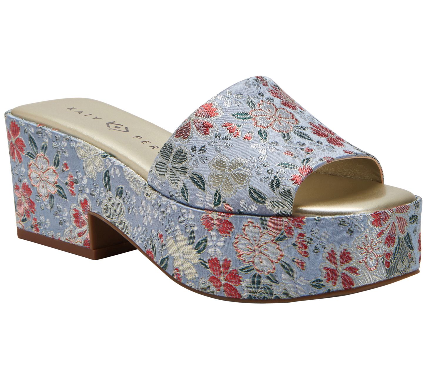 Katy Perry Retro Inspired Platform Slide- Busy Bee