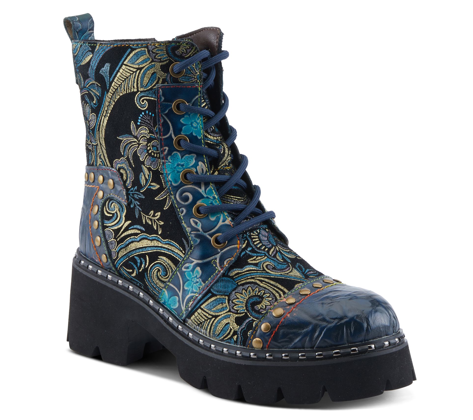 L'Artiste by Spring Step Leather Booties - Severity