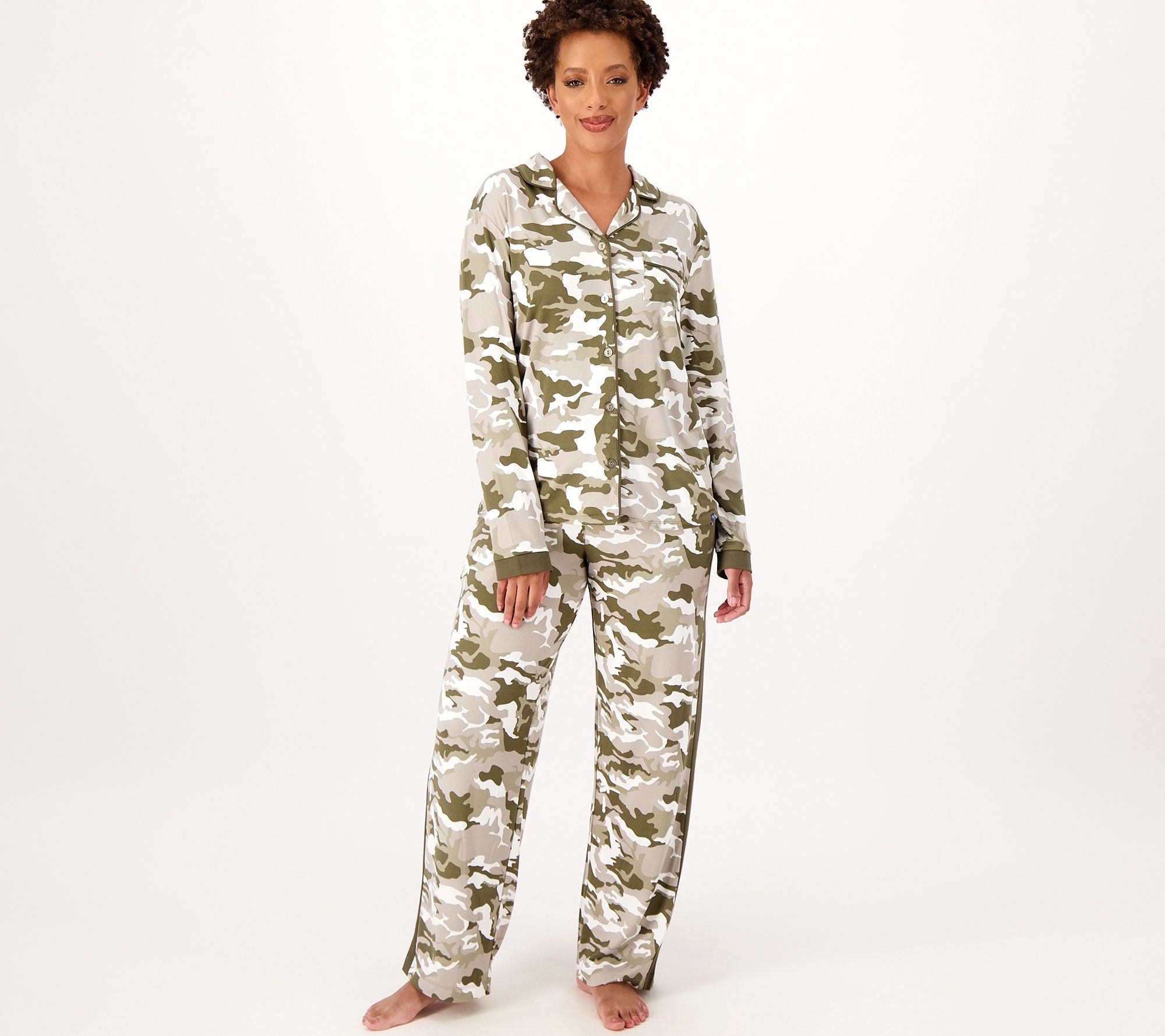 Lug Lounge ColorJoy Inspire Notch Collar Pajama Set - Tandem
