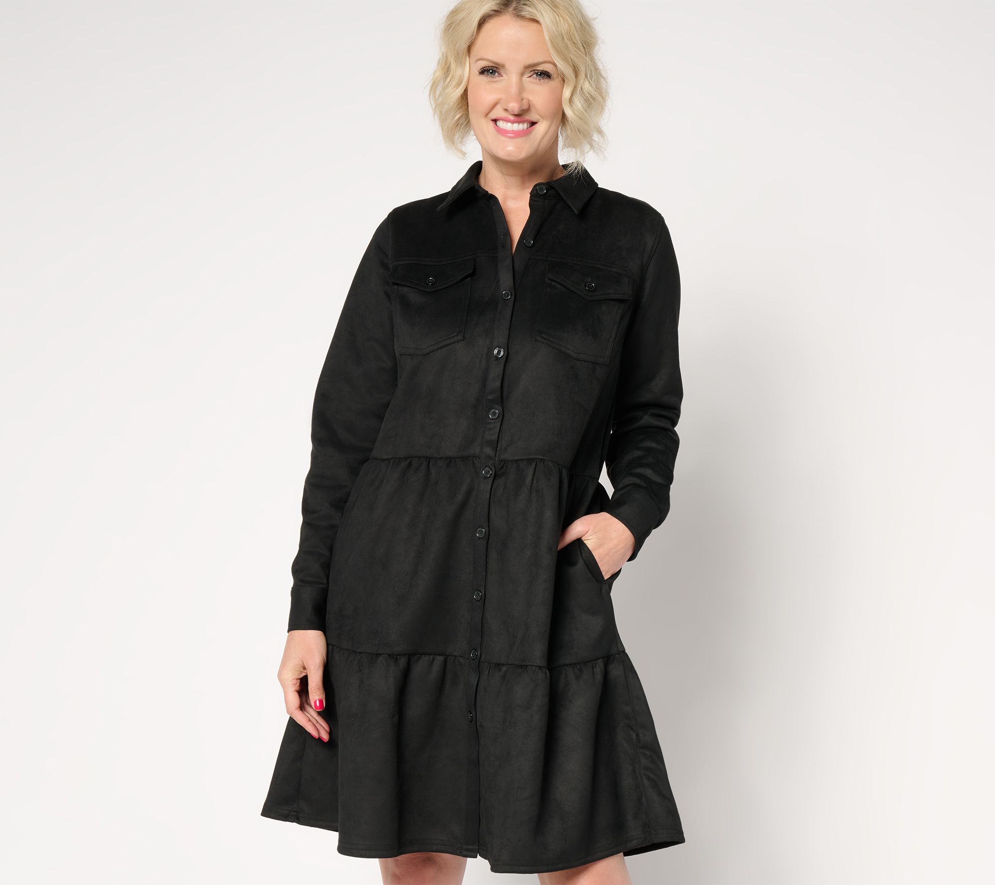 "As Is" Belle Boho by Kim Gravel PerSuede Me Wanderlust Tiered Dress