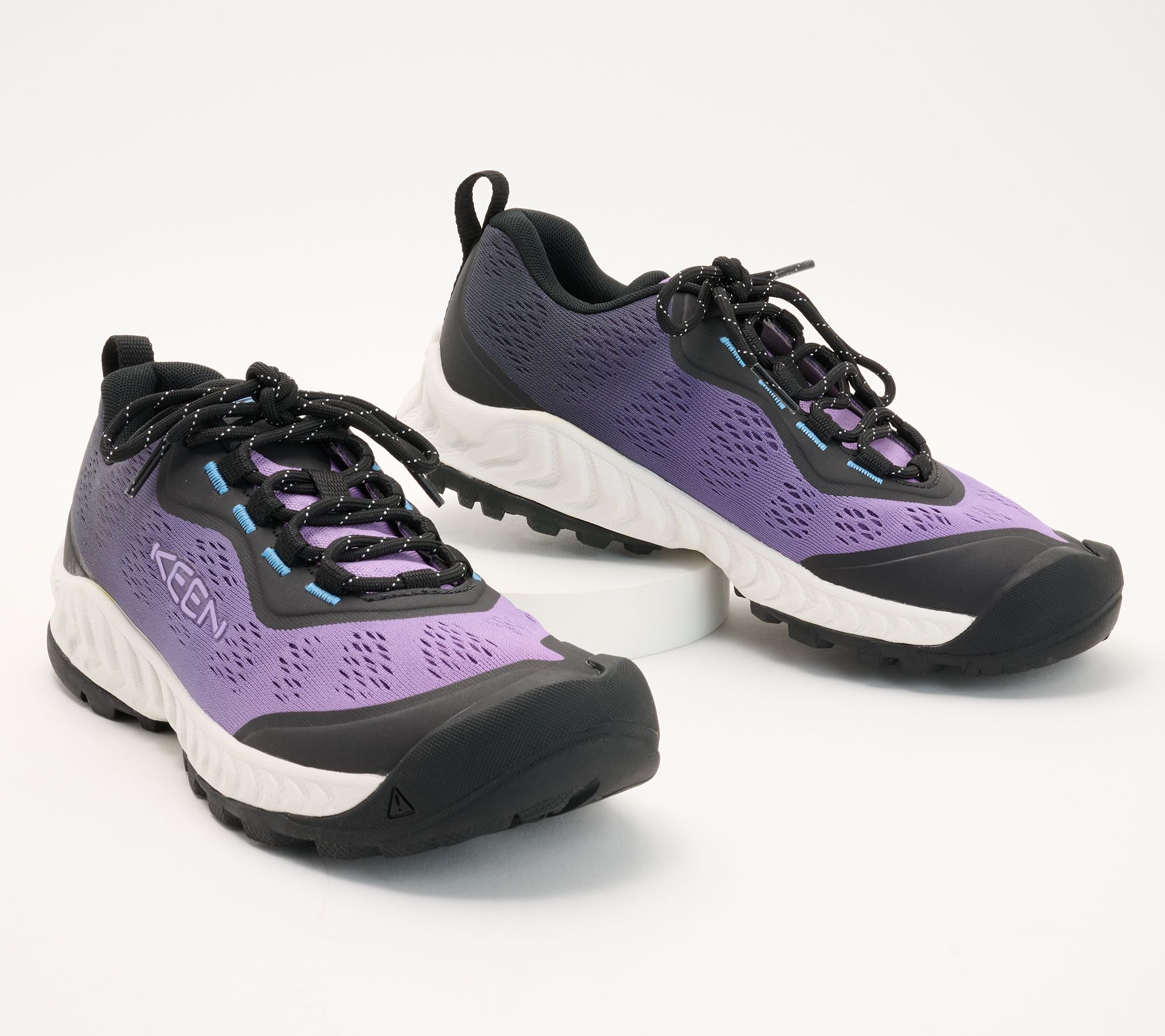 As Is KEEN Lace-Up Hiking Trail Sneakers - NXIS Speed