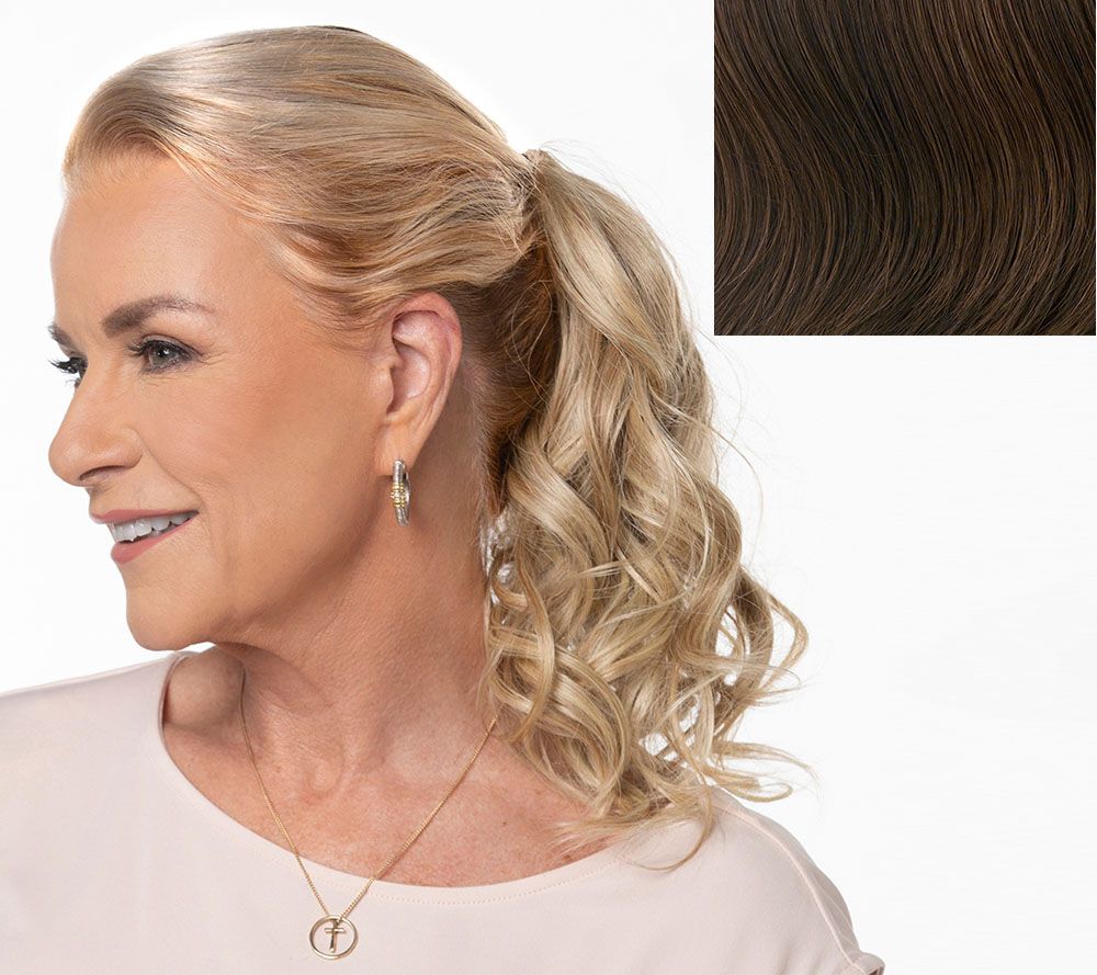 Toni Brattin Pony No-Clip Wavy Hairpiece