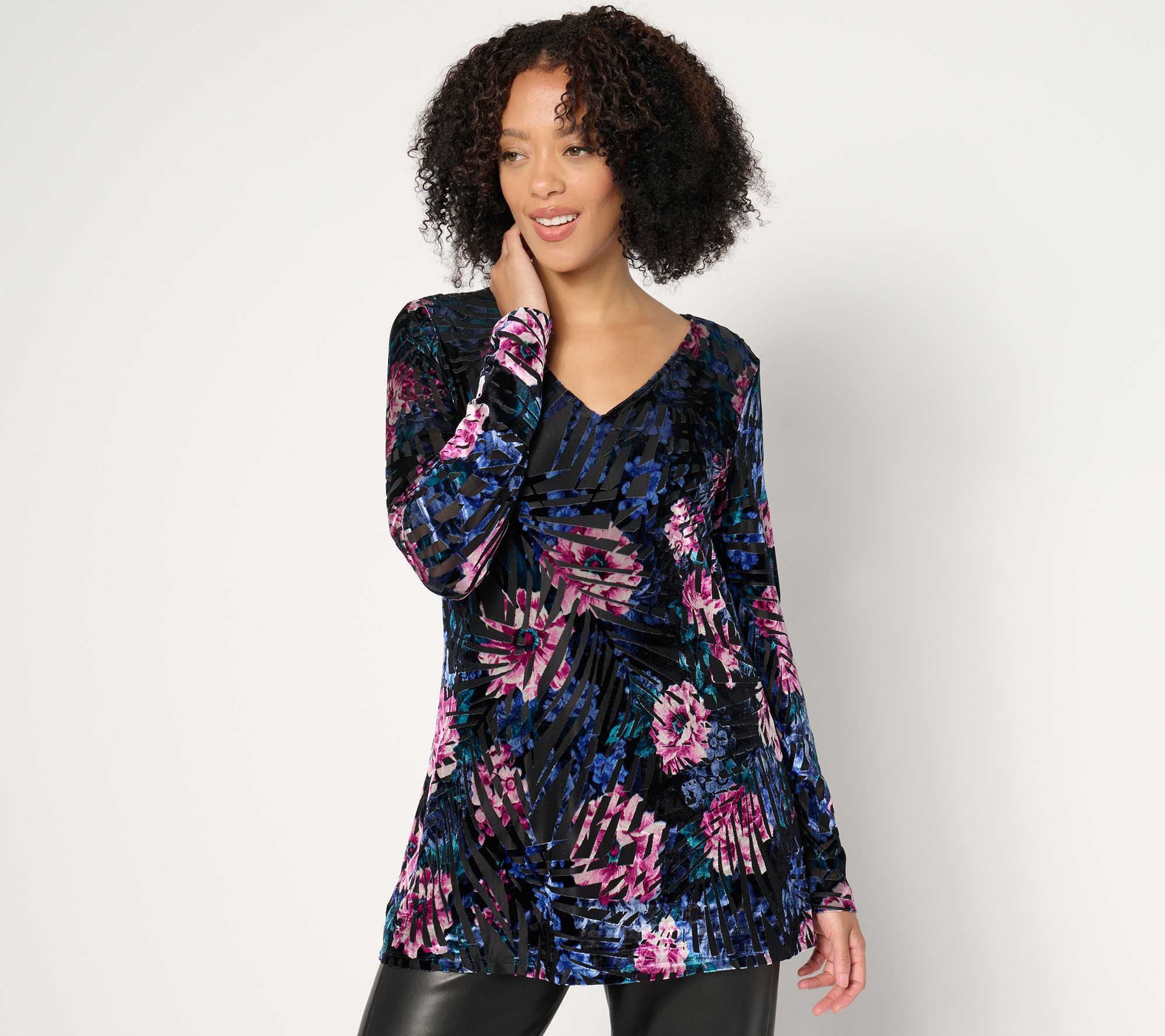 "As Is" Attitudes by Renee Burnout Long Sleeve Top
