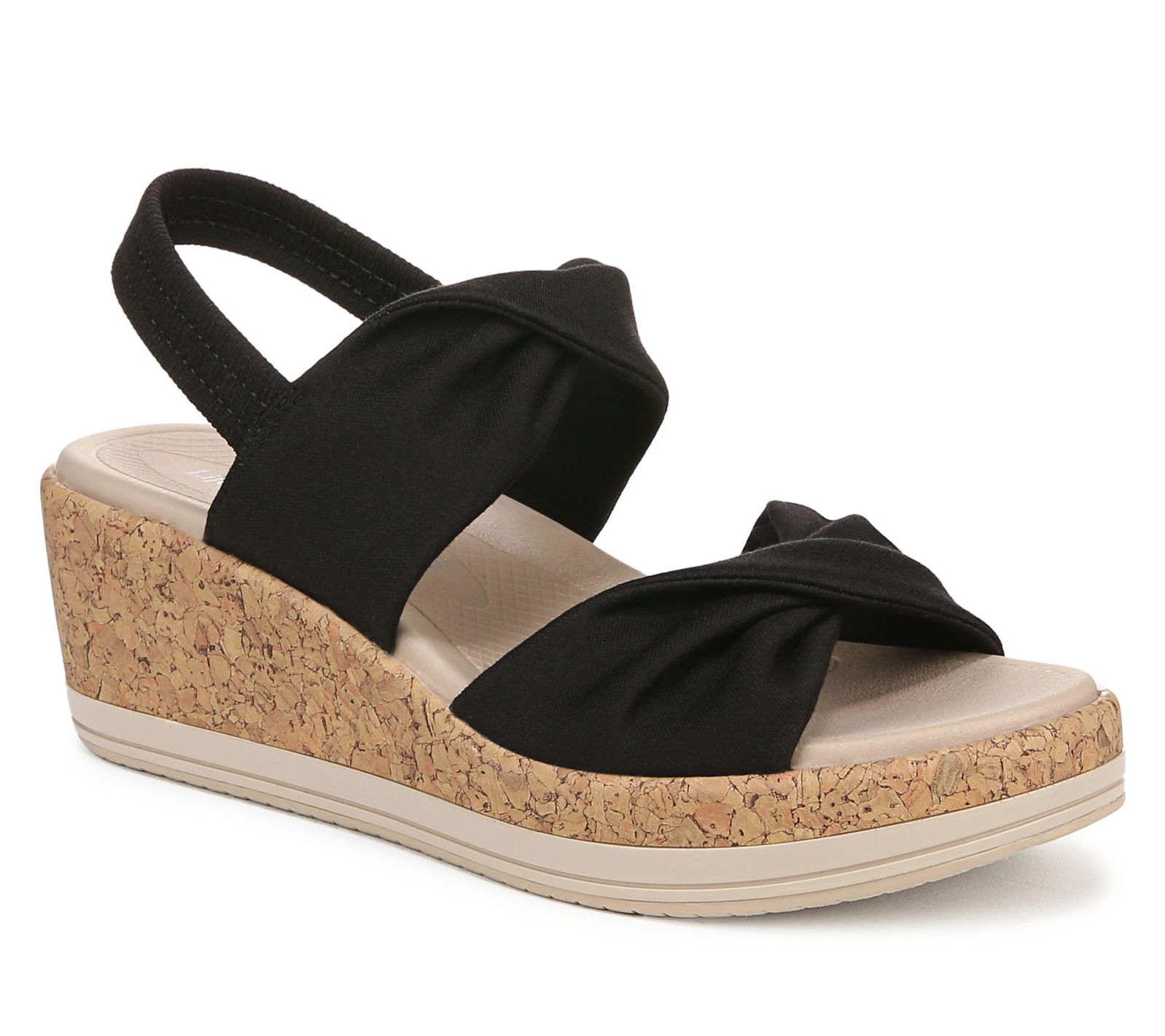 LifeStride Slingback Wedge Sandals - Riley