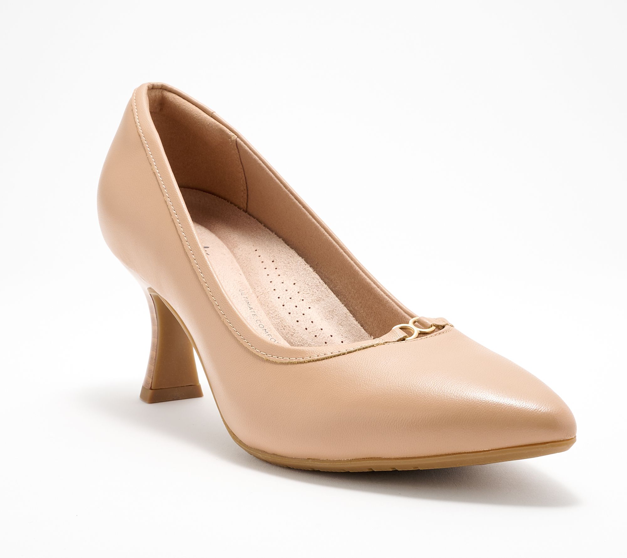 Clarks Collection Leather Pumps -Kataleyna West