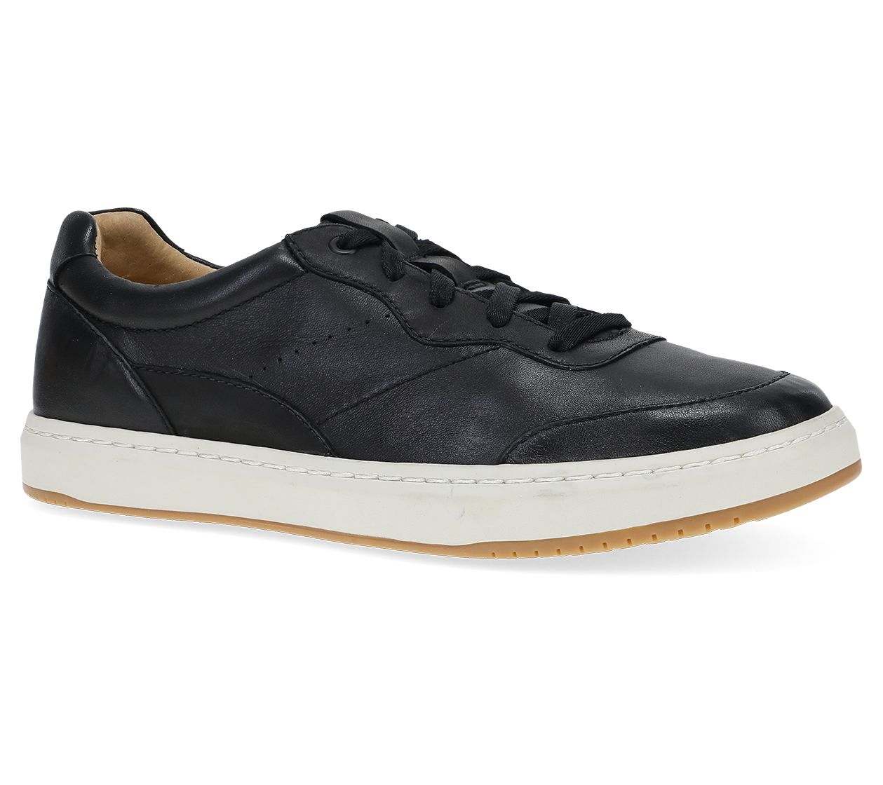 Dansko Josey Black Nappa Leather Sneaker