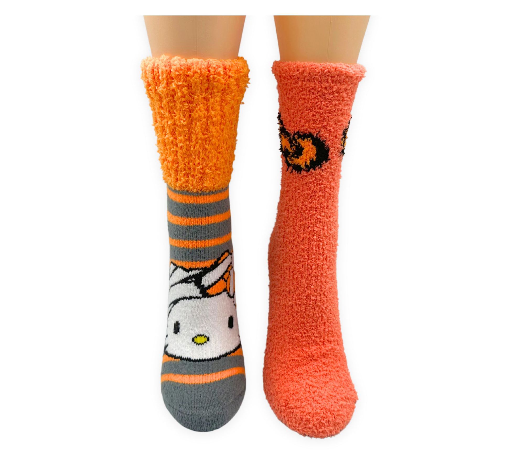 Ladies' Set of 2 Fall Fun Cozy Character LoungeSocks
