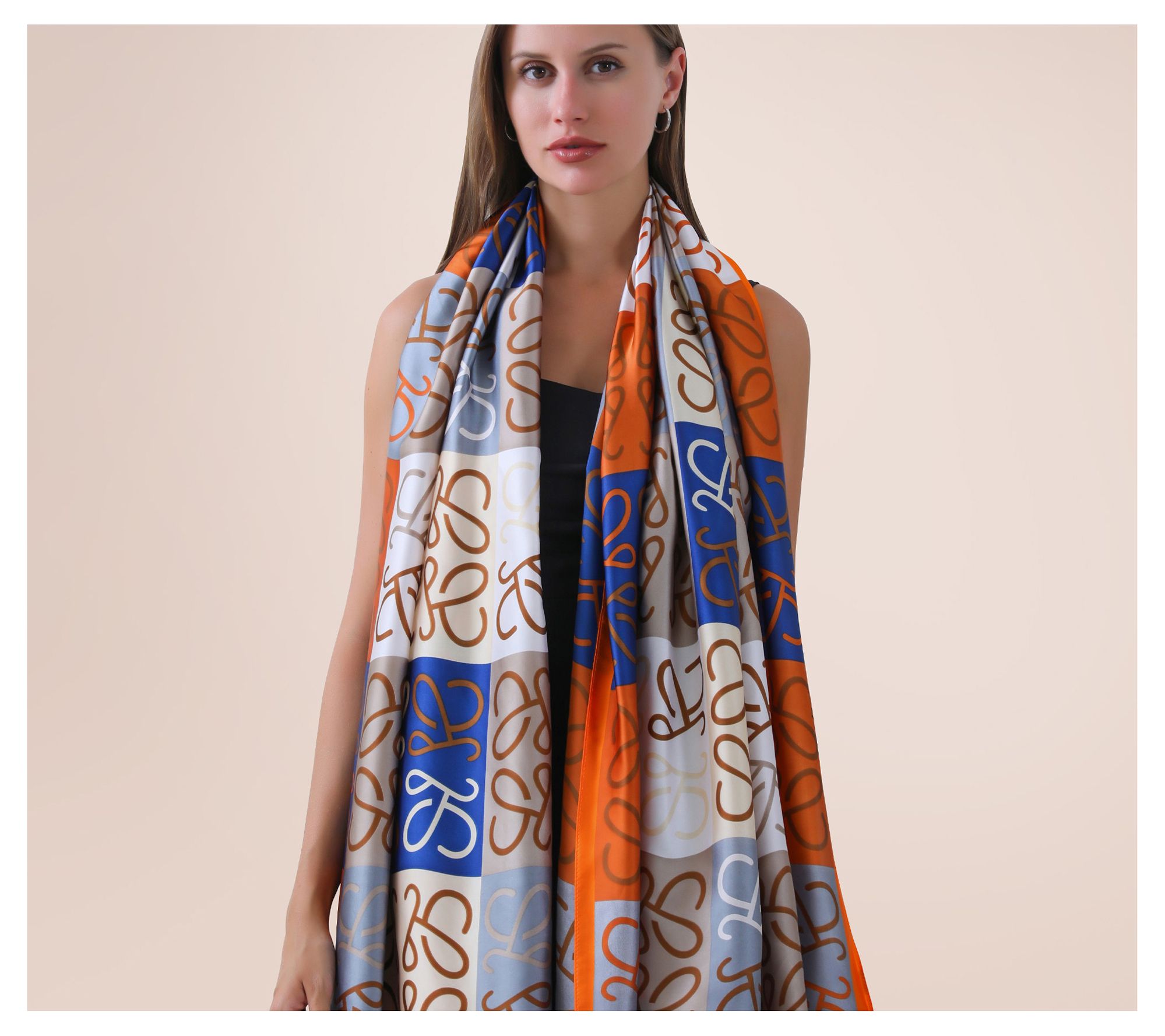 スカーフ ETRO Woman Scarf Orange WAYA0001AQ100 X0872 Etro Scarves - Fall/ Winter 2023/ 2024 Collection - Como Milano
