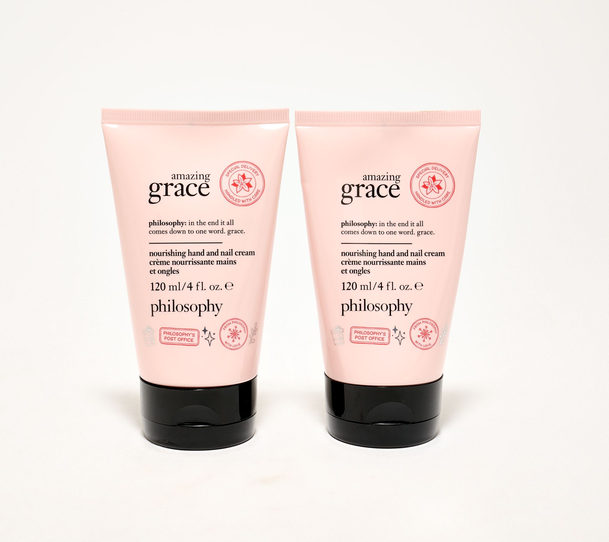 philosophy holiday edition grace 4oz nourishing hand cream duo