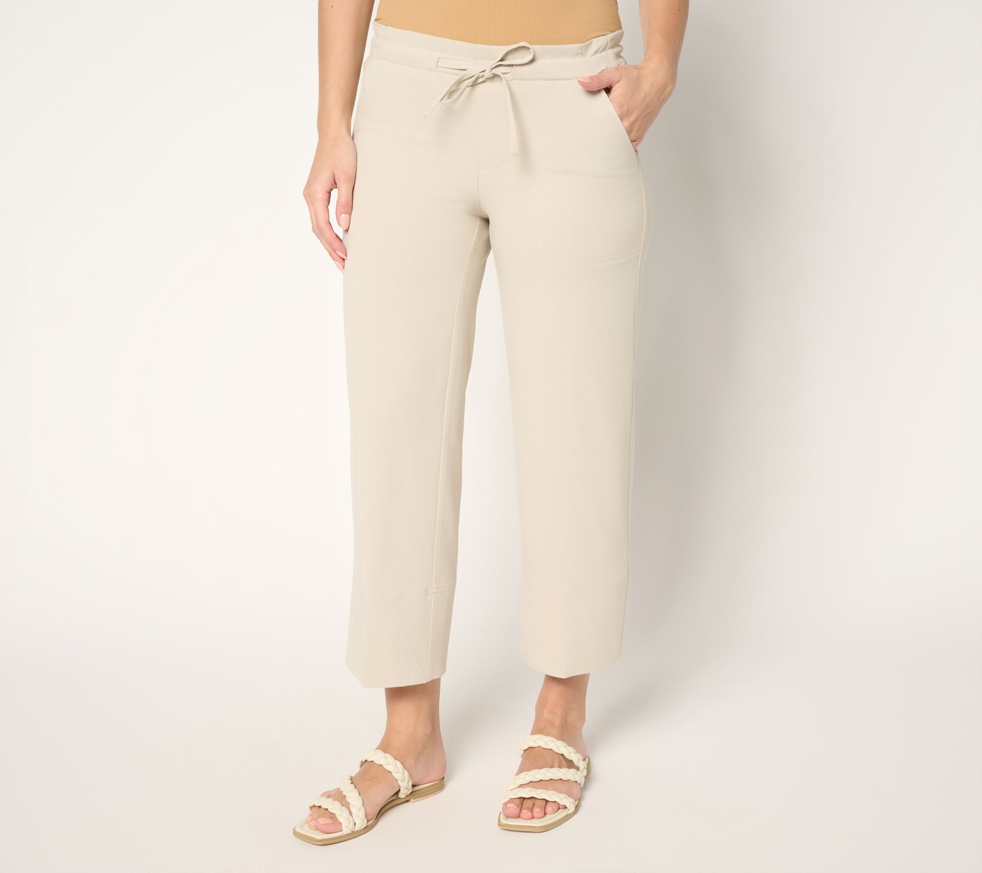 "As Is" Liverpool Los Angeles Pull On Tie Waist Pant