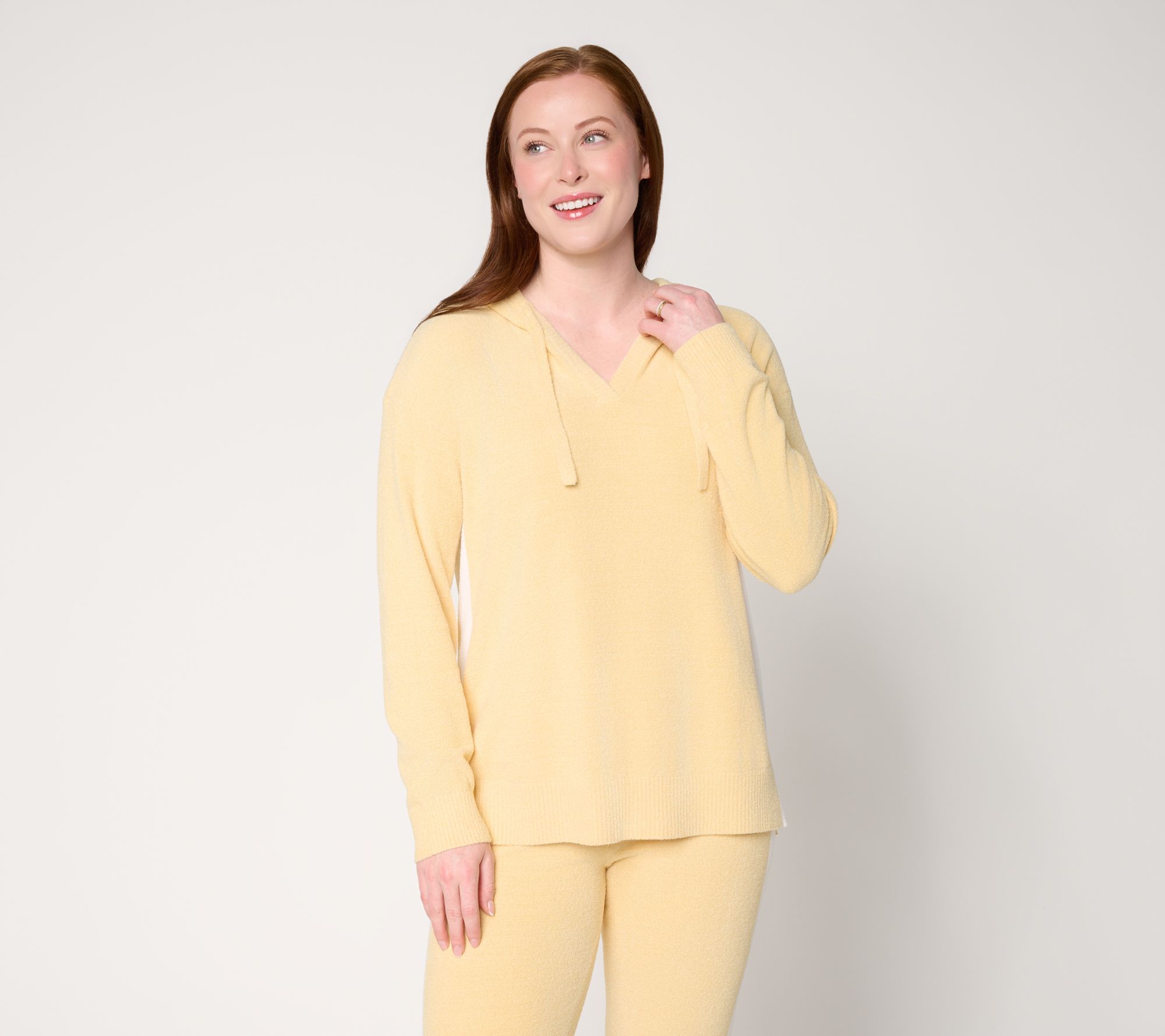 Barefoot Dreams CozyChic Ultra Lite Contrast Stripe Hoodie