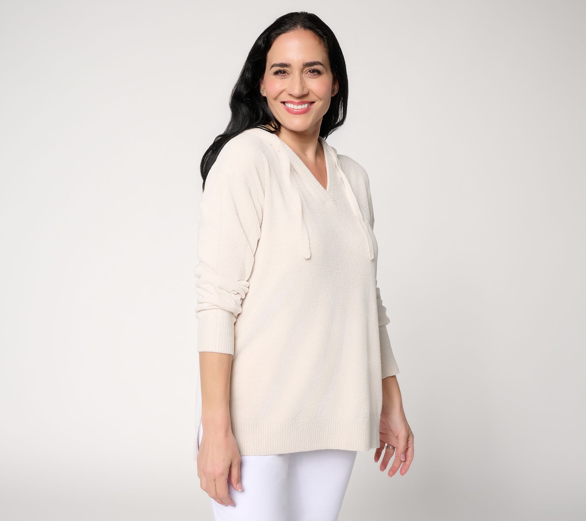 Barefoot Dreams CozyChic Ultra Lite Contrast Stripe Hoodie