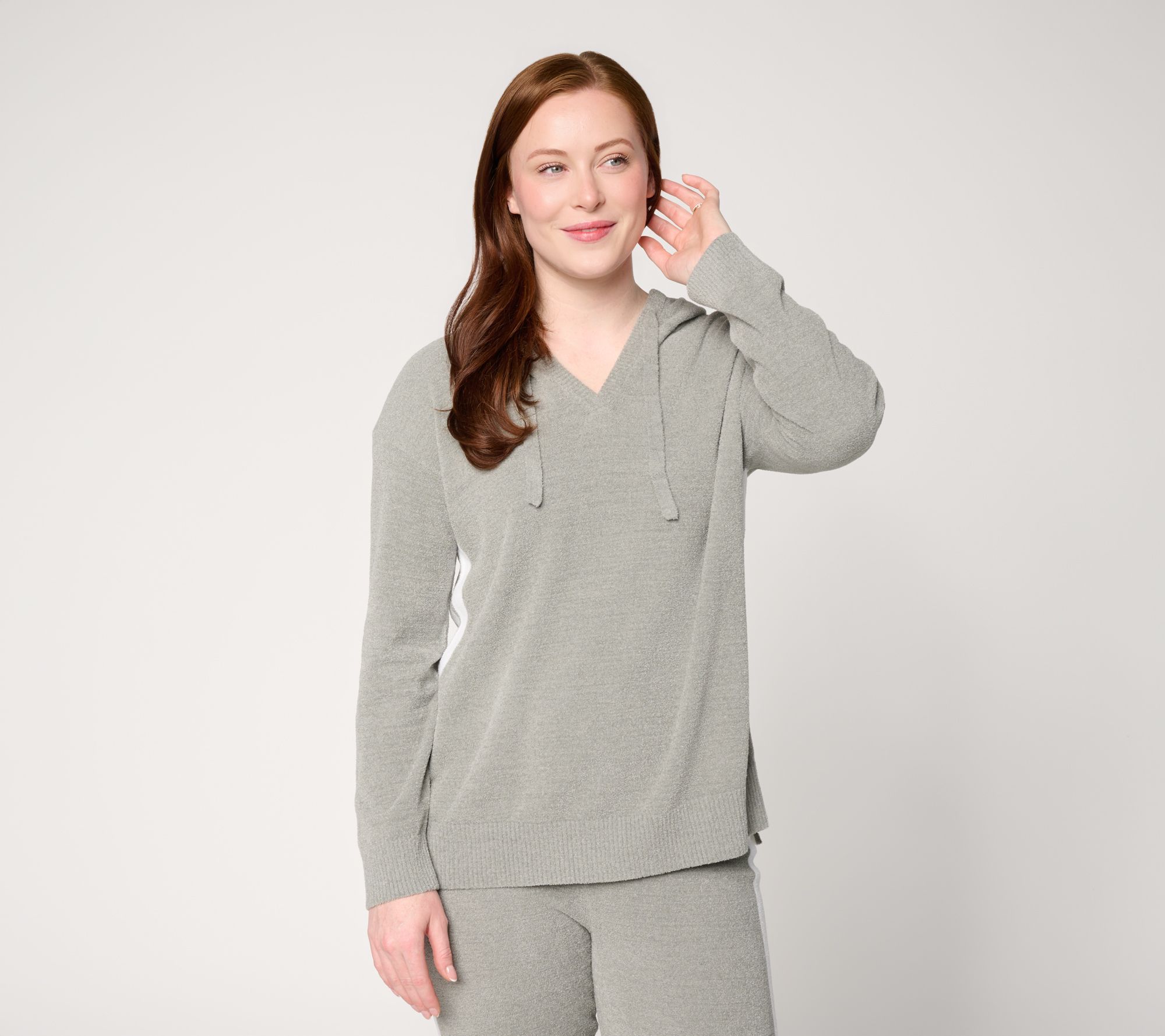 Barefoot Dreams CozyChic Ultra Lite Contrast Stripe Hoodie