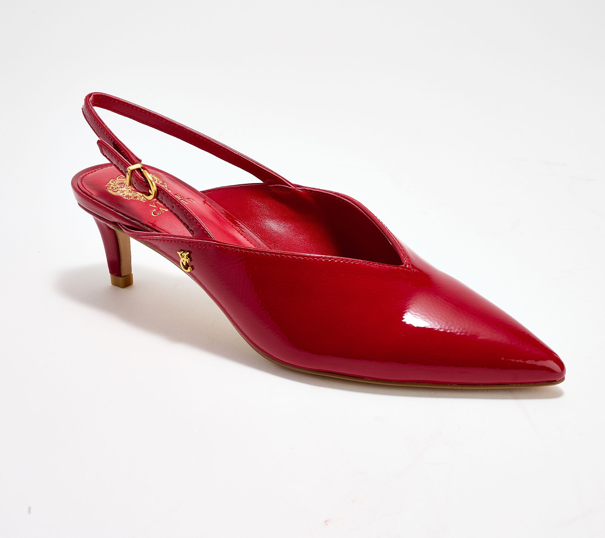 "As Is" Vince Camuto Suede Slingback Pumps - Kylien