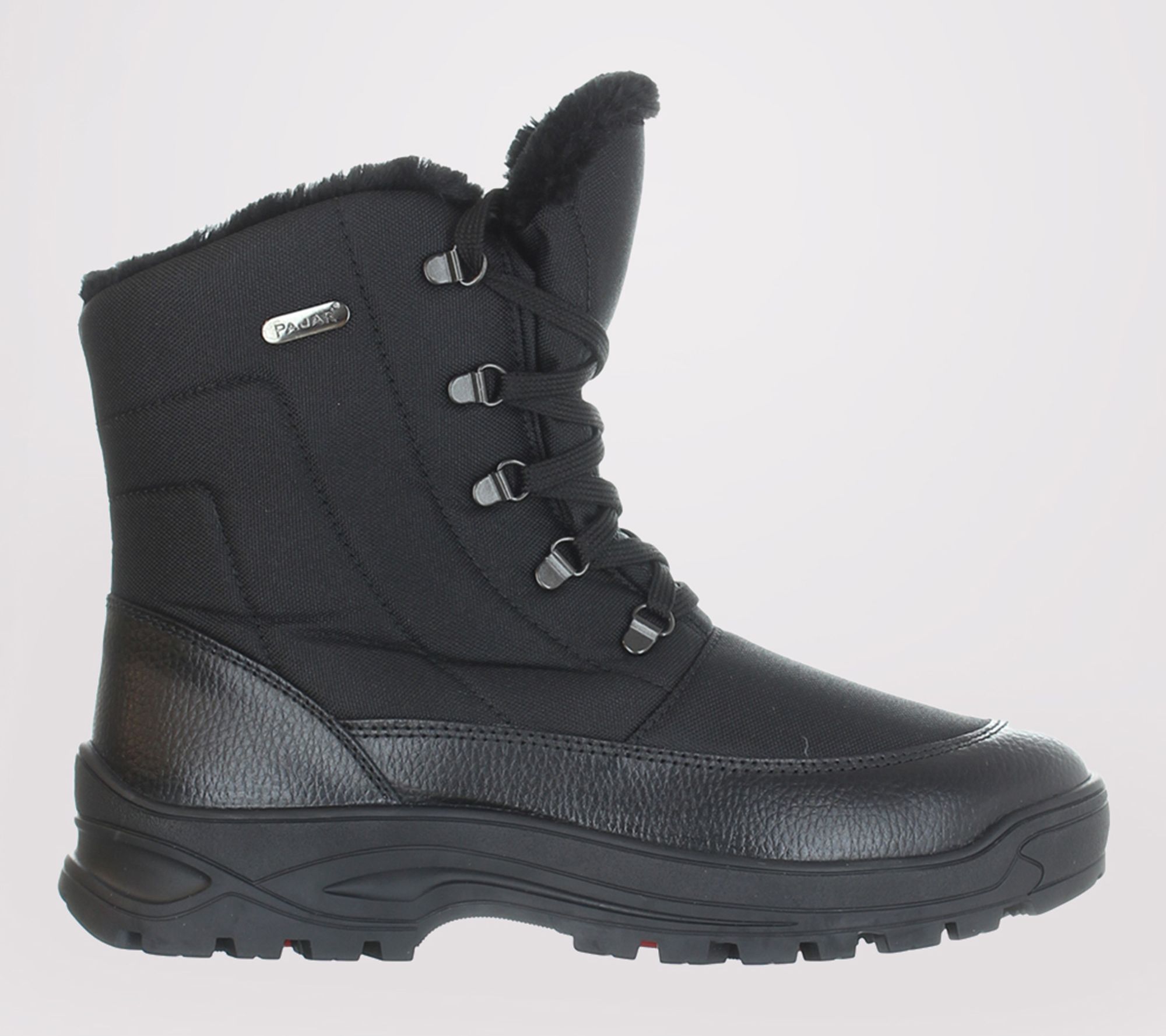 Pajar Canada Trigger Men's Lace Up/Side Zip Leather Boots