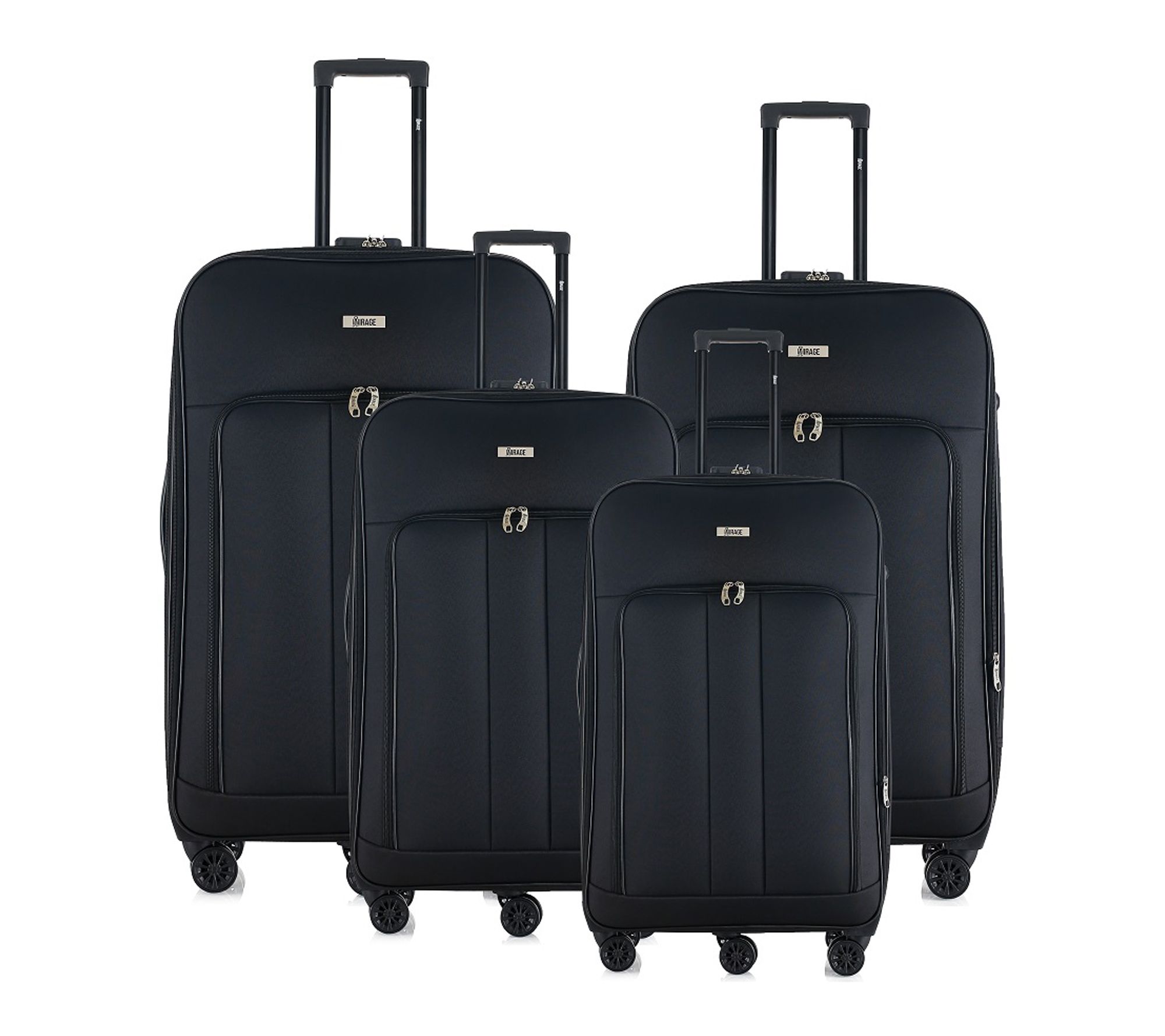 IZOD Sean Soft Side Lightweight Expandable 4-Pi ece Set