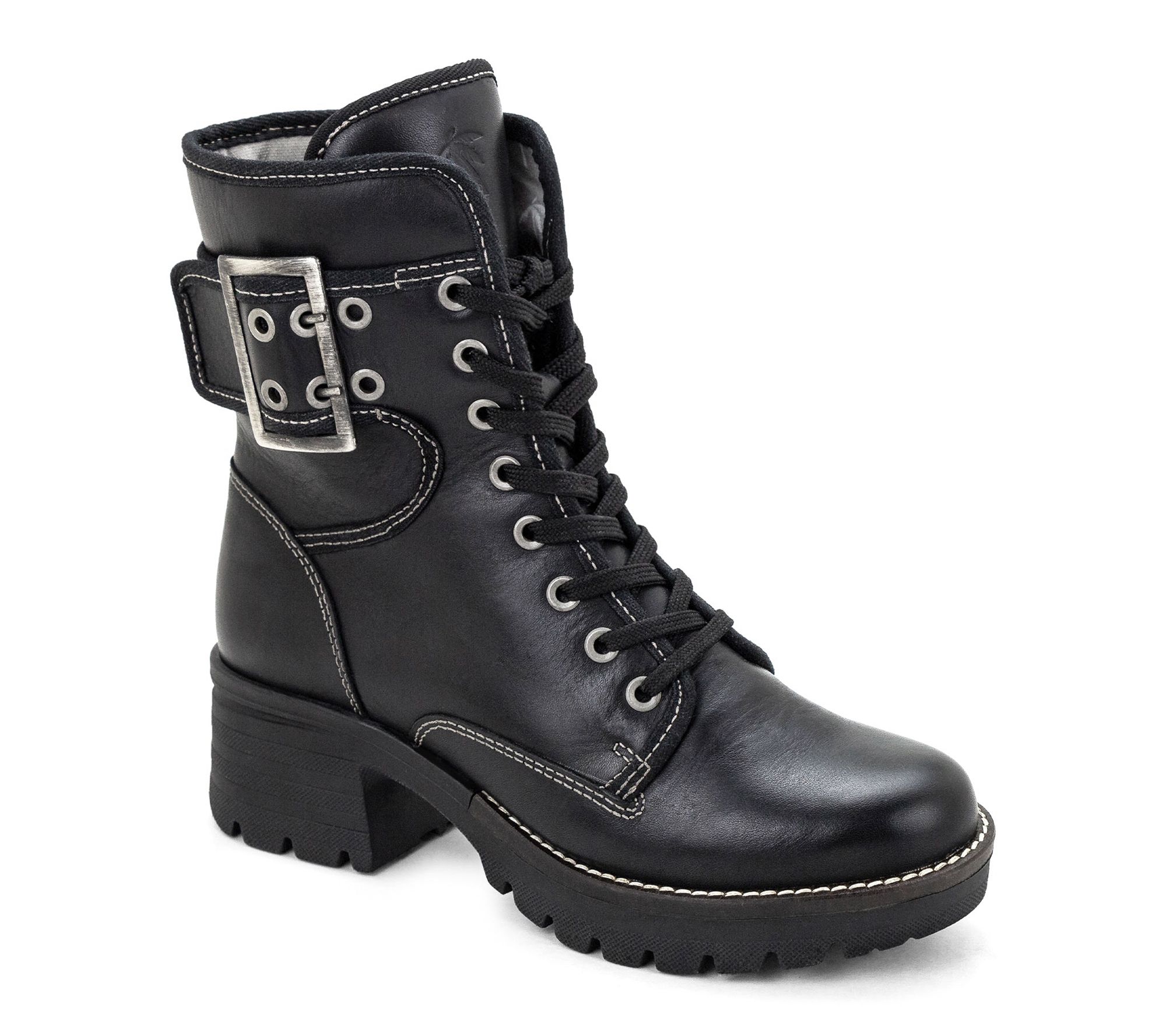 Dromedaris Kanga Combat Leather Boot