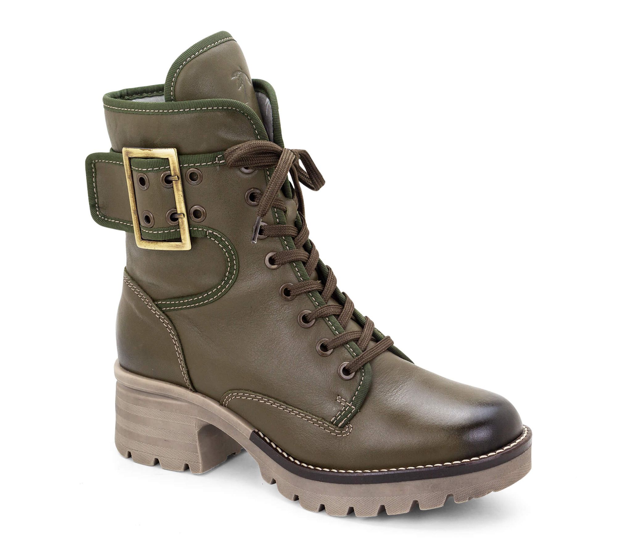 Dromedaris Kanga Combat Leather Boot