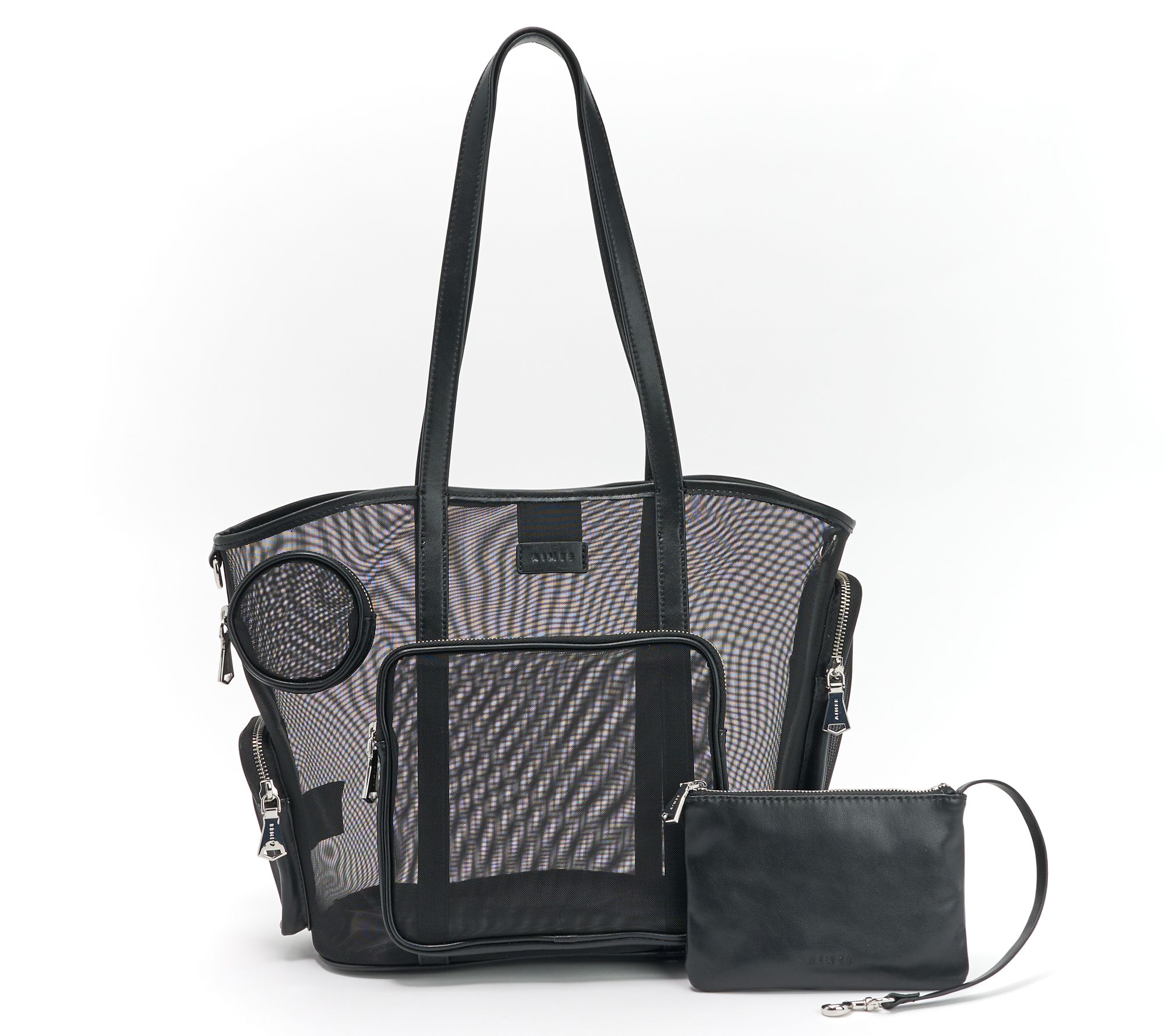 aimee kestenberg florence travel tote laptop bag black WIB FLORLRT-02 Ladies Roller Crafted in high Aimee Kestenberg Black Florence Nylon