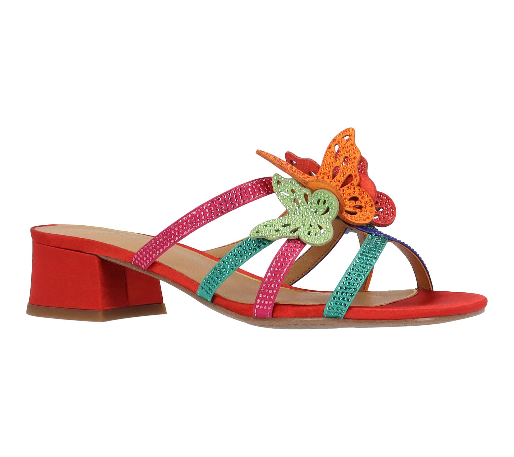 J. Renee' Sandal - Butafly Satin
