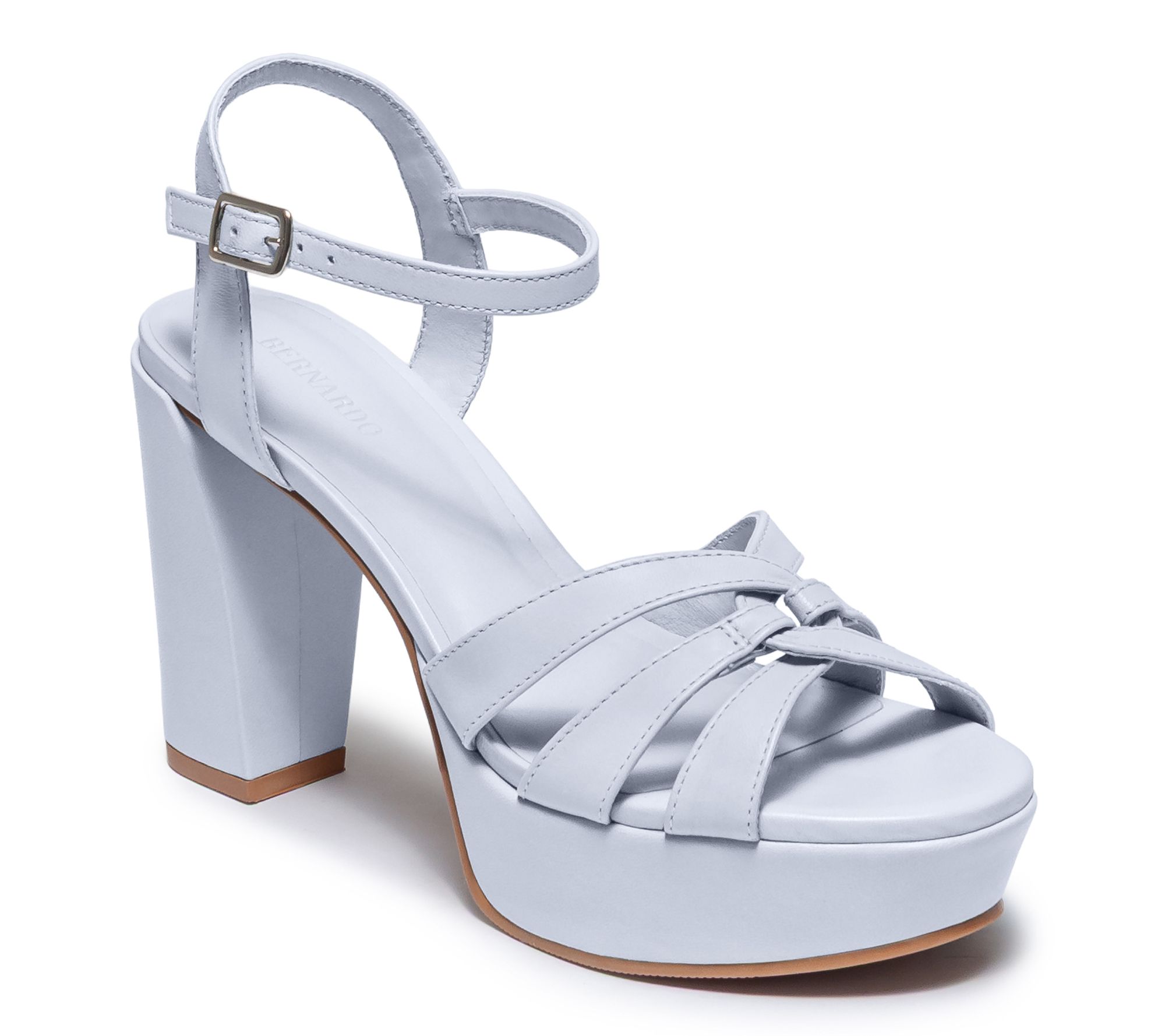 Bernardo Platform Leather Sandal - Vittoria