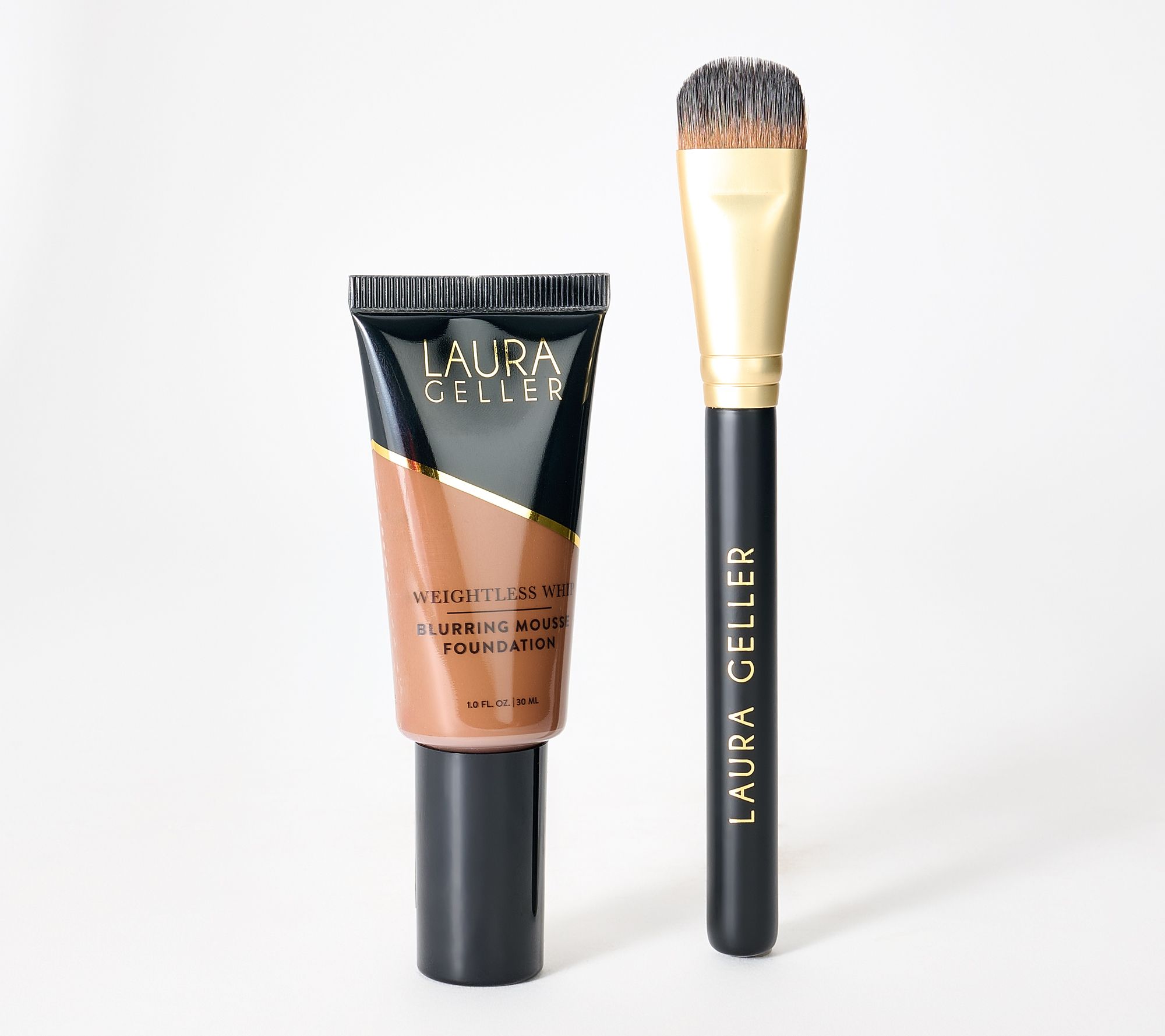  Laura Geller Weightless Whip Blurring Mousse Foundation w/ Brush