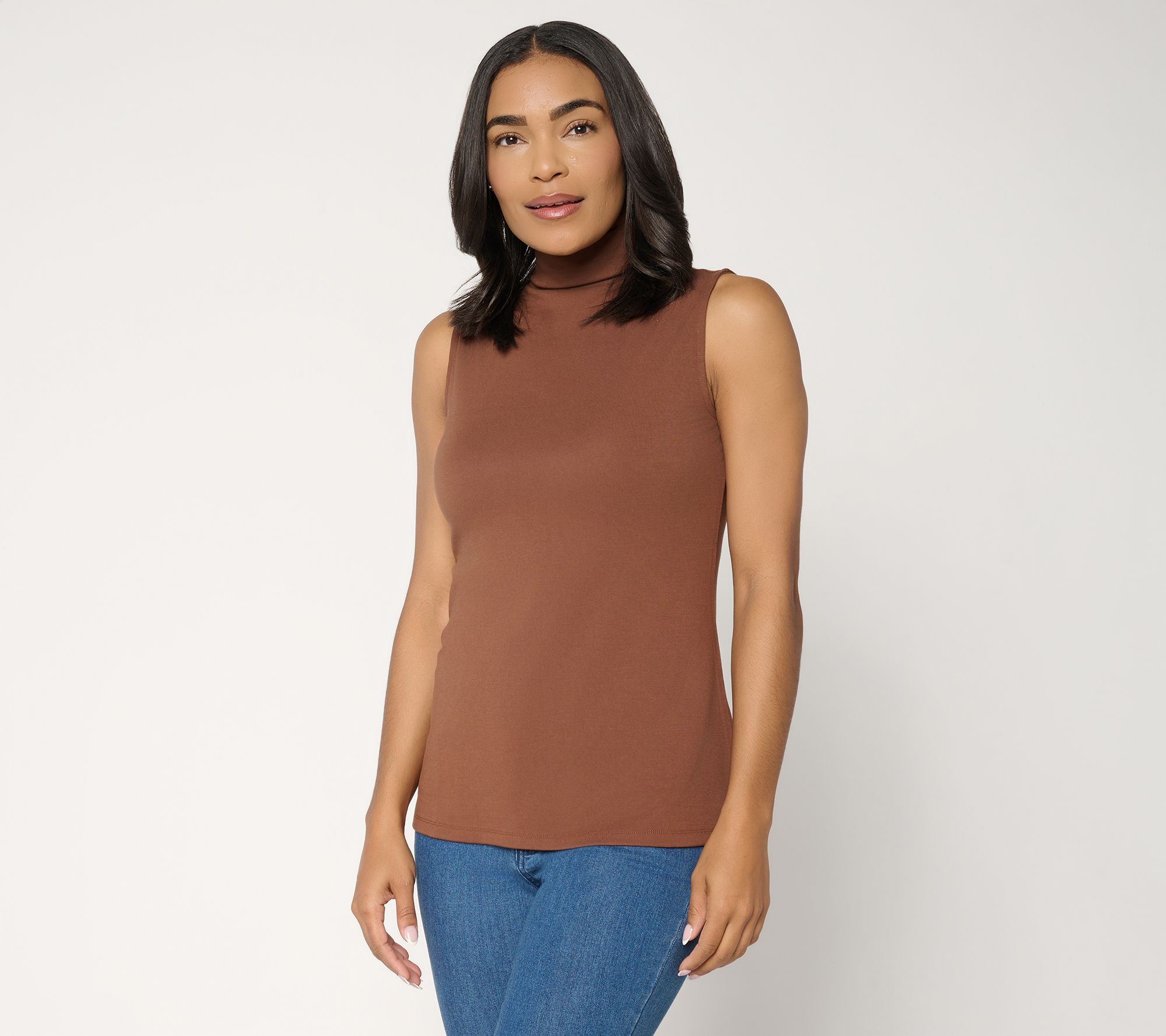 "As Is" Mally Roncal Refined Foundation Sleeveless Knit Top