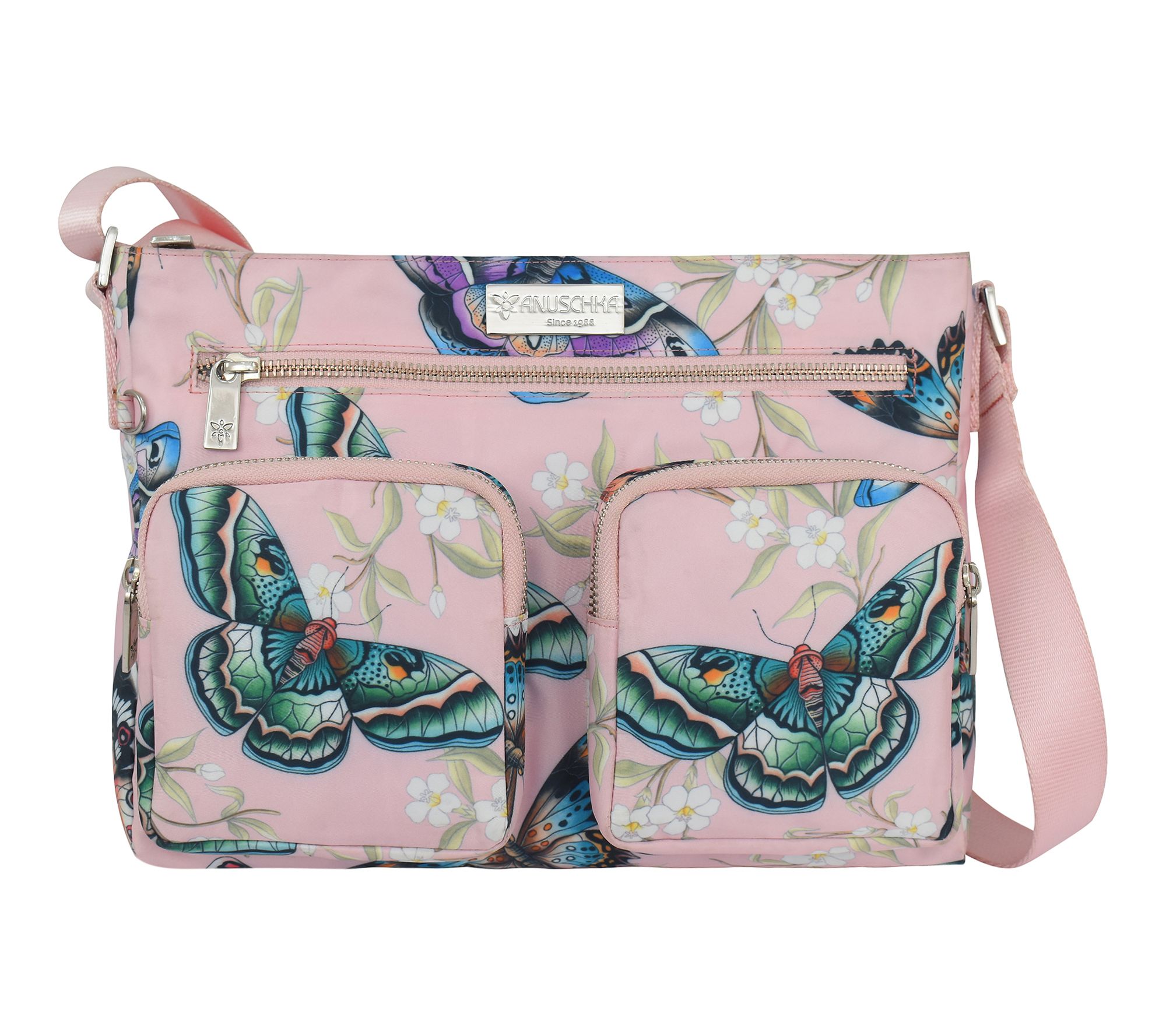 Anuschka Wanderlust Luxe Fabric Crossbody Bag