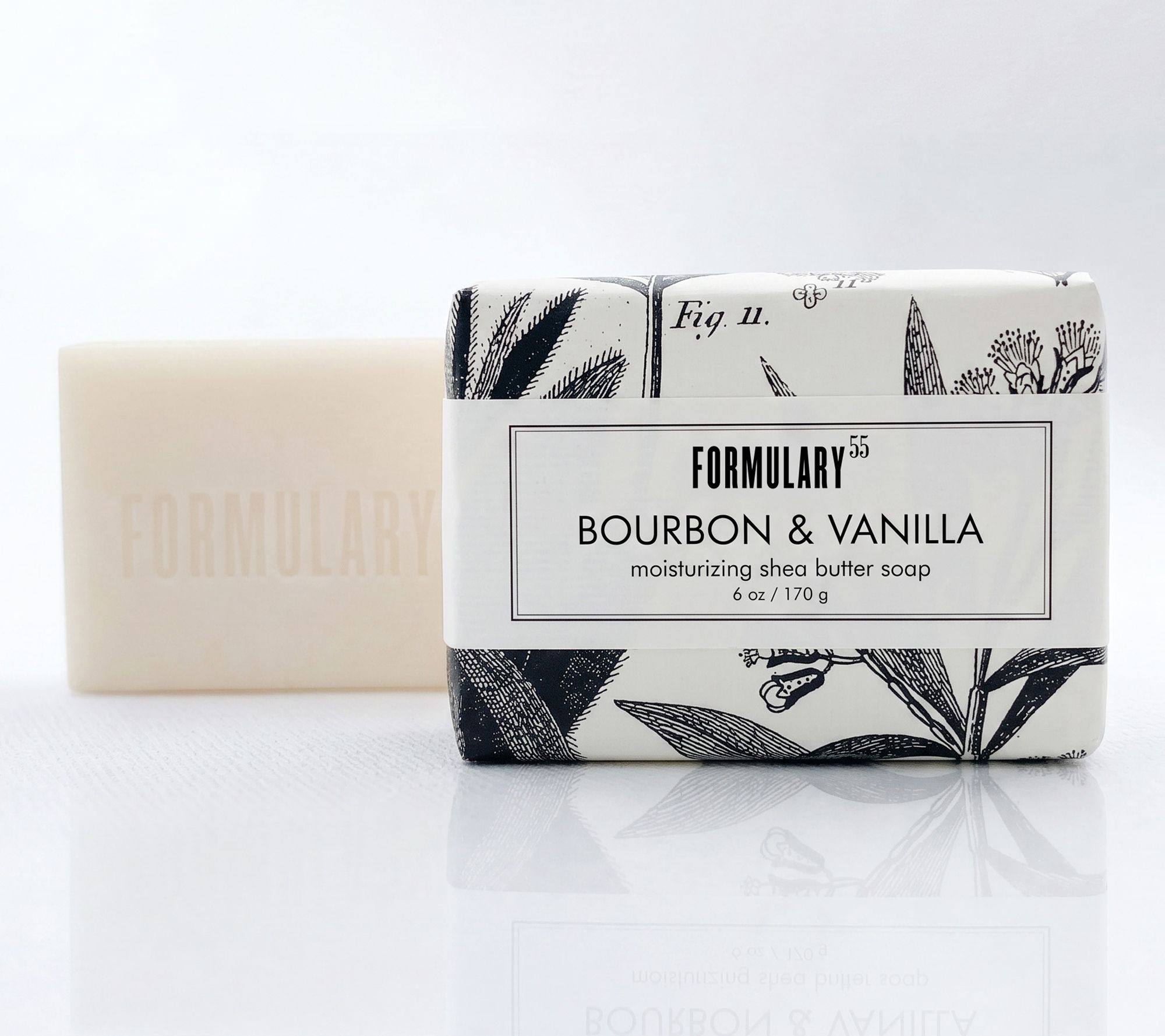 Formulary 55 Bourbon and Vanilla Shea Butter So ap