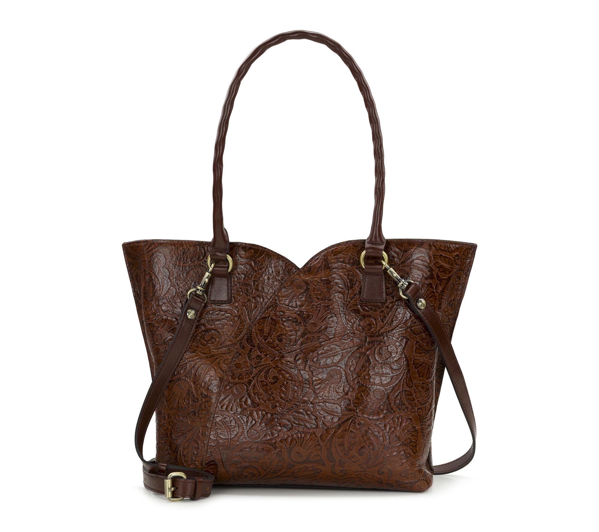 Patricia Nash Marion Tote - Brazilian Supple Tooled