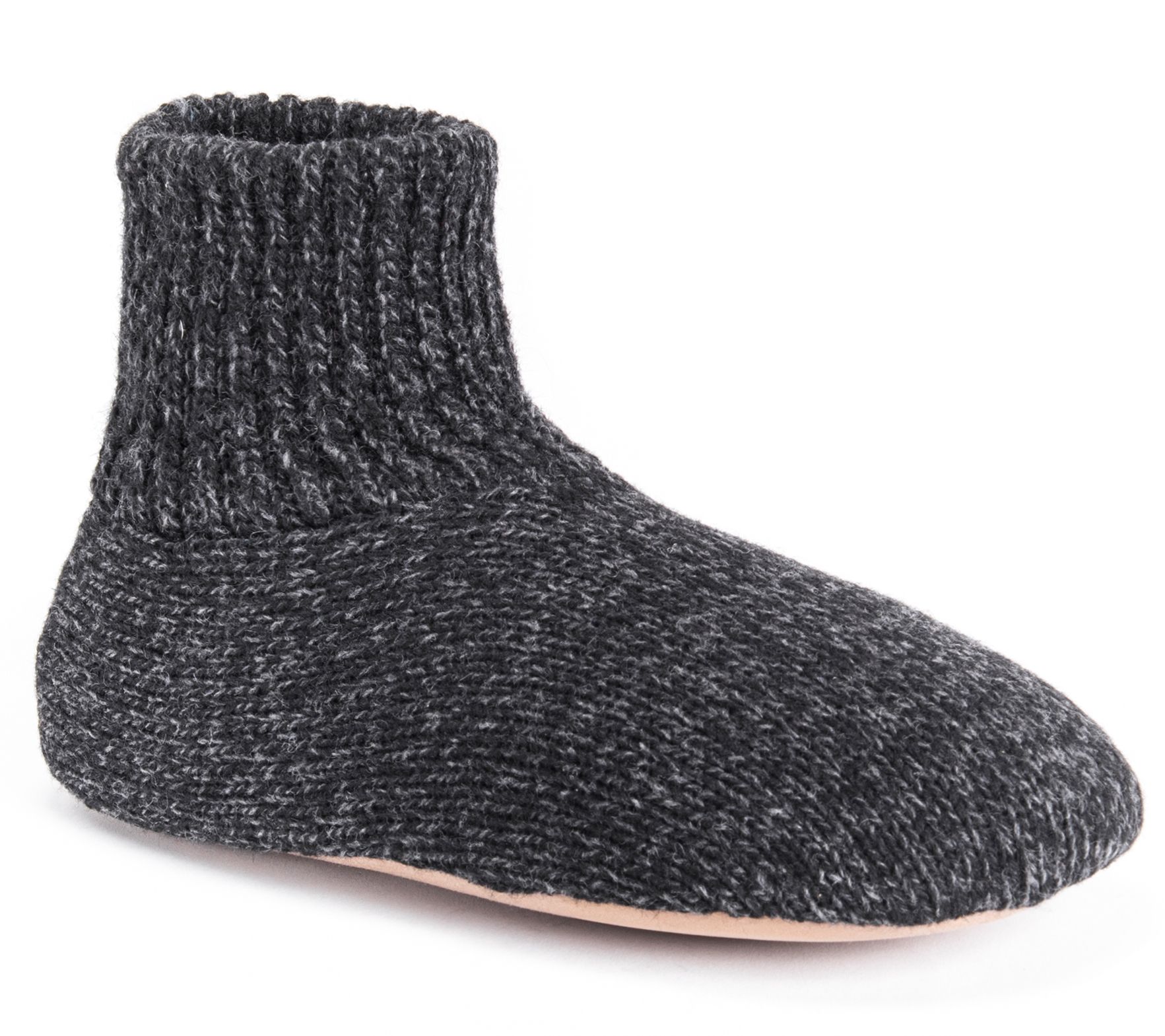 MUK LUKS Men's Slipper Sox Ragg Wool