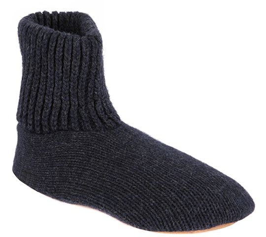 MUK LUKS Men's Slipper Sox Ragg Wool
