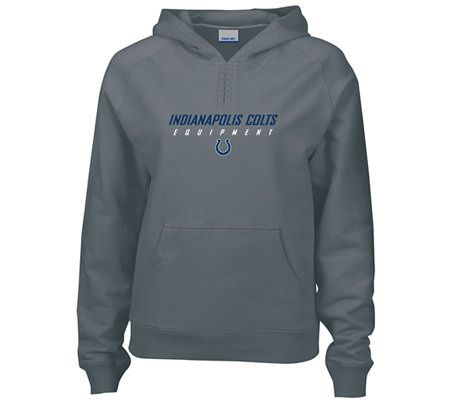 NFL Indianapolis Colts Women's Equipment Hoodie - QVC.com