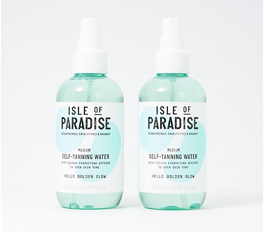 Isle of Paradise Self Tanning Water Duo