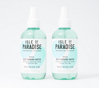 Isle of Paradise Self Tanning Water Duo