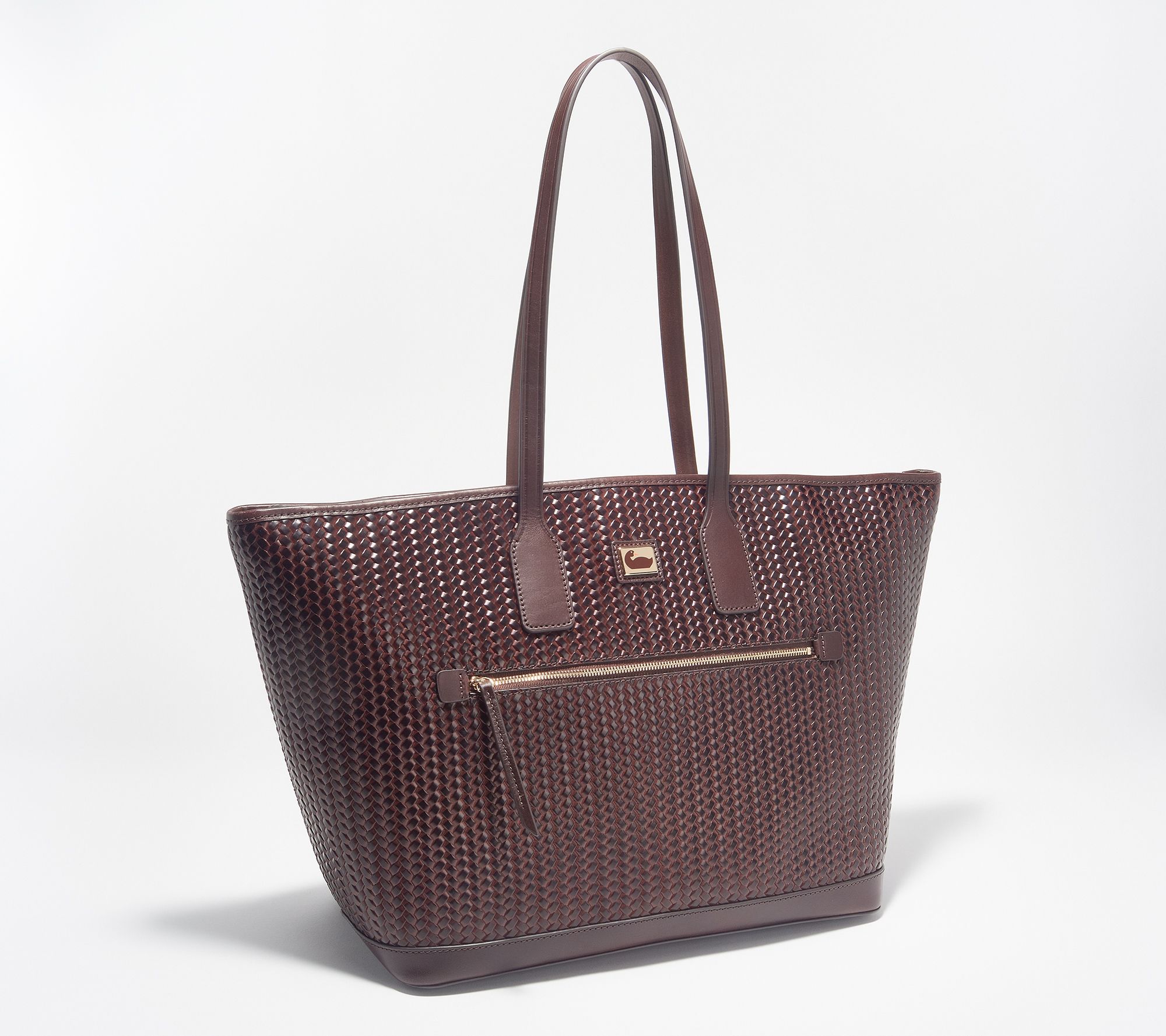 camden woven tote