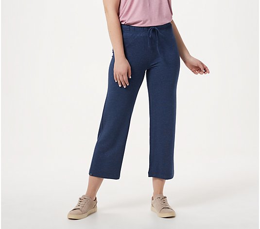 Barefoot Dreams Malibu Collection Lurex Luxe Cropped Pants