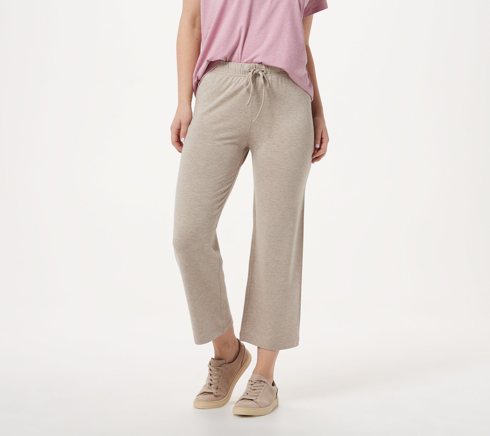 Barefoot Dreams Malibu Collection Lurex Luxe Cropped Pants