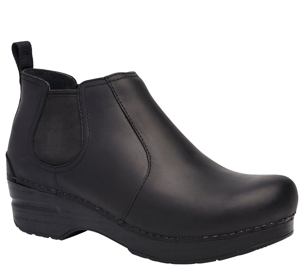 Dansko Leather Booties - Frankie - QVC.com