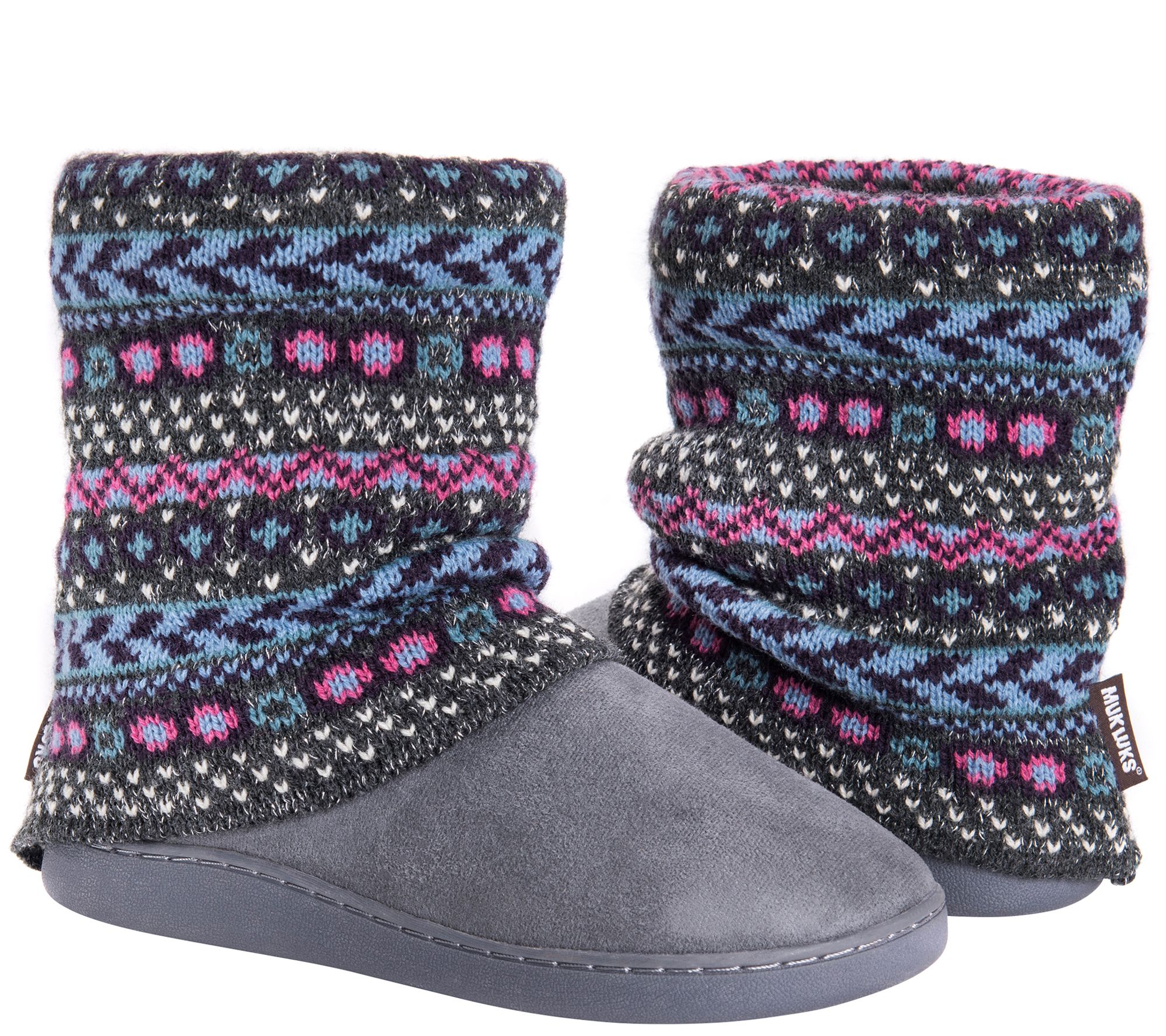 MUK LUKS Women's Raquel Slippers - QVC.com