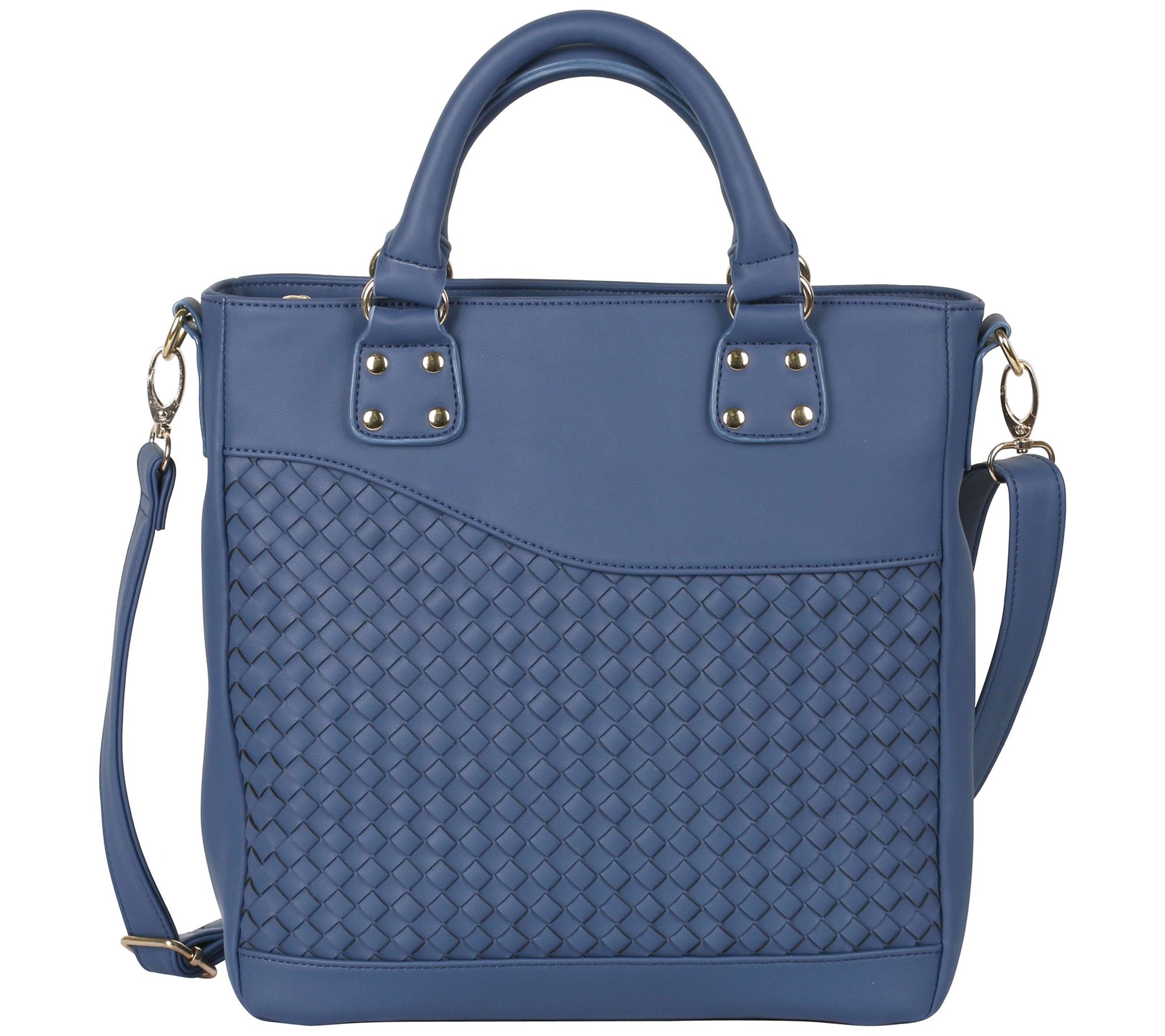 Karla Hanson Matilda Woven Crossbody Bag - QVC.com