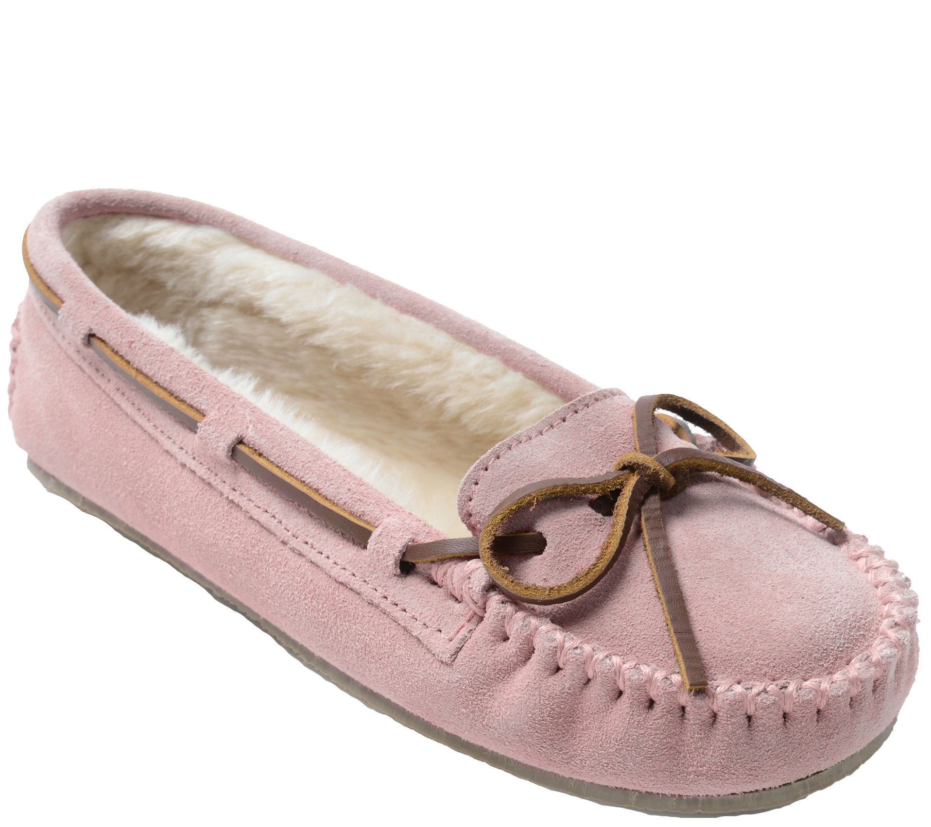 blush pink slippers